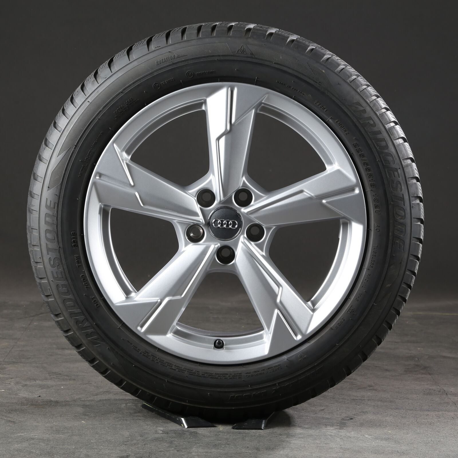 18 pouces roues d'hiver d'origine Audi A6 S6 4K C8 4K0601025D S-Line pneus d'hiver