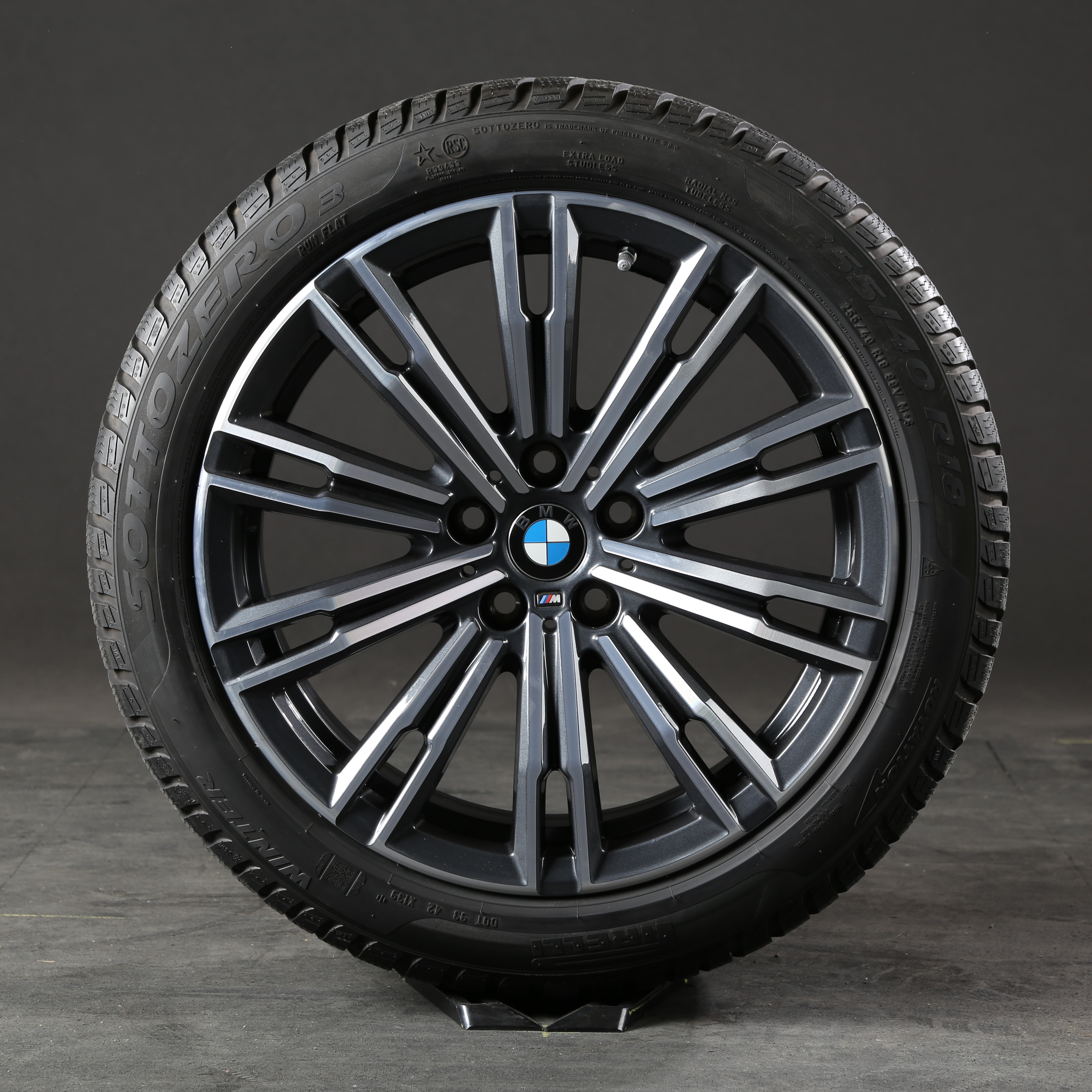 18 pouces roues d'hiver d'origine BMW Série 3 G20 G21 Série 4 G22 G23 M790 8089890 790M