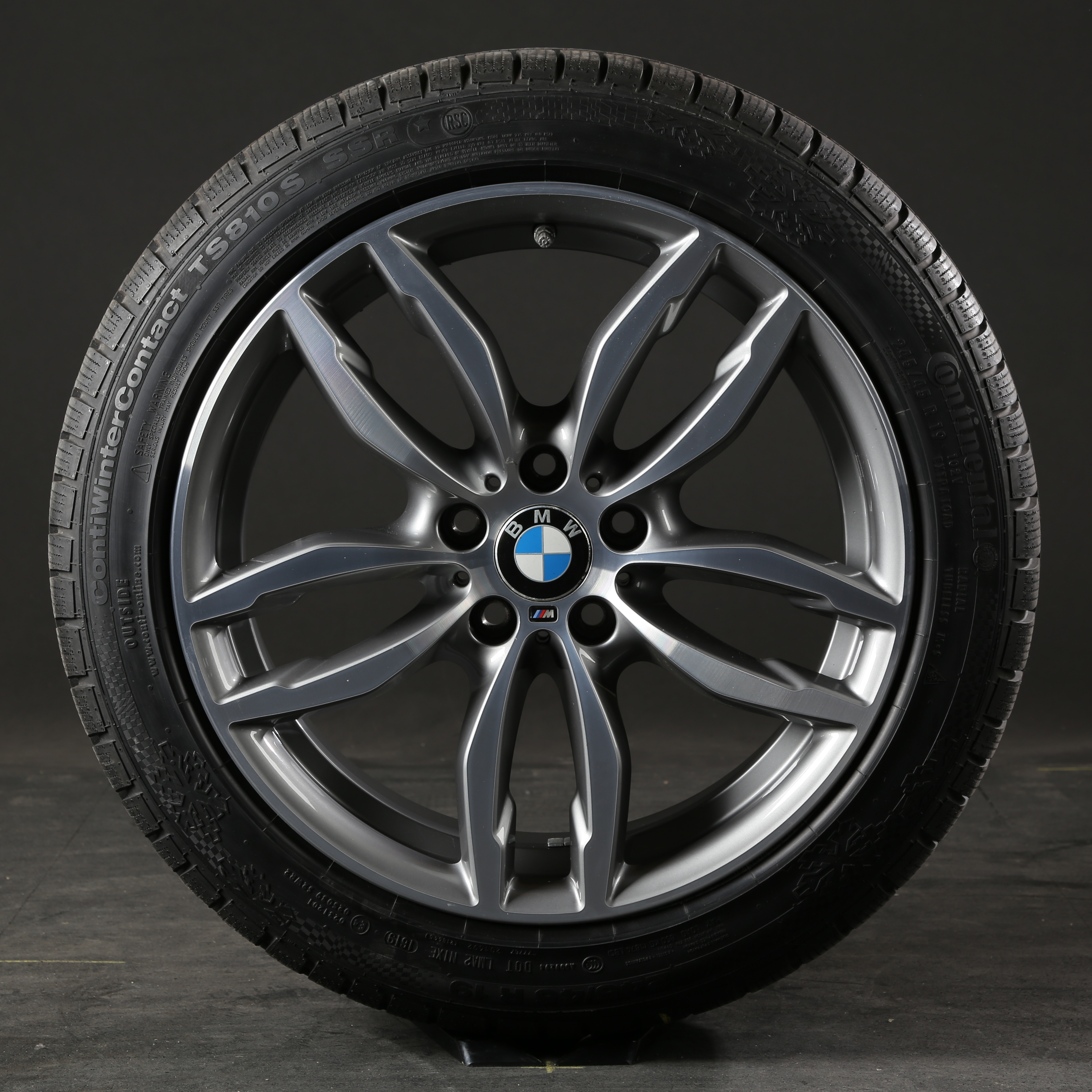 19 pouces roues d'hiver d'origine BMW X3 F25 X4 F26 Styling M622 pneus d'hiver