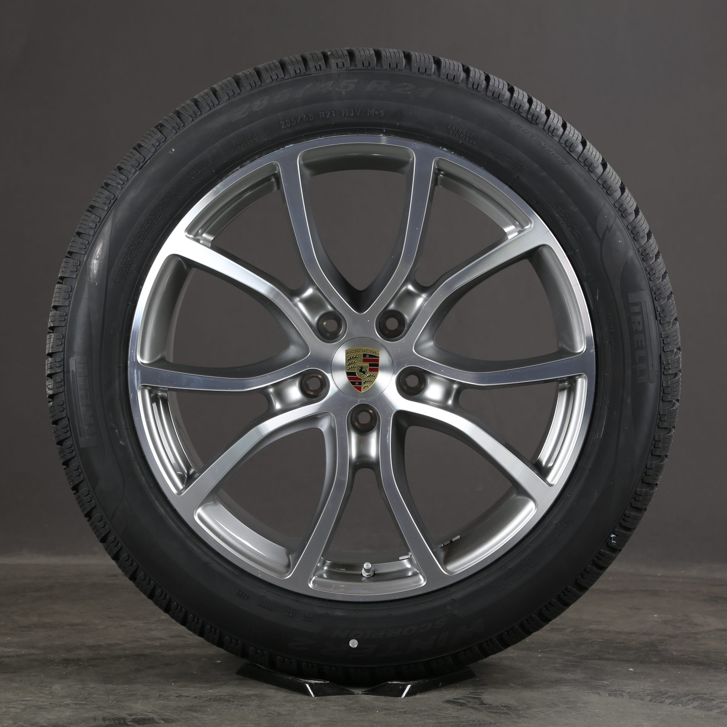21 pouces roues d'hiver Exclusive Porsche Cayenne Coupé II 9YB E3 NEUF pneus d'hiver