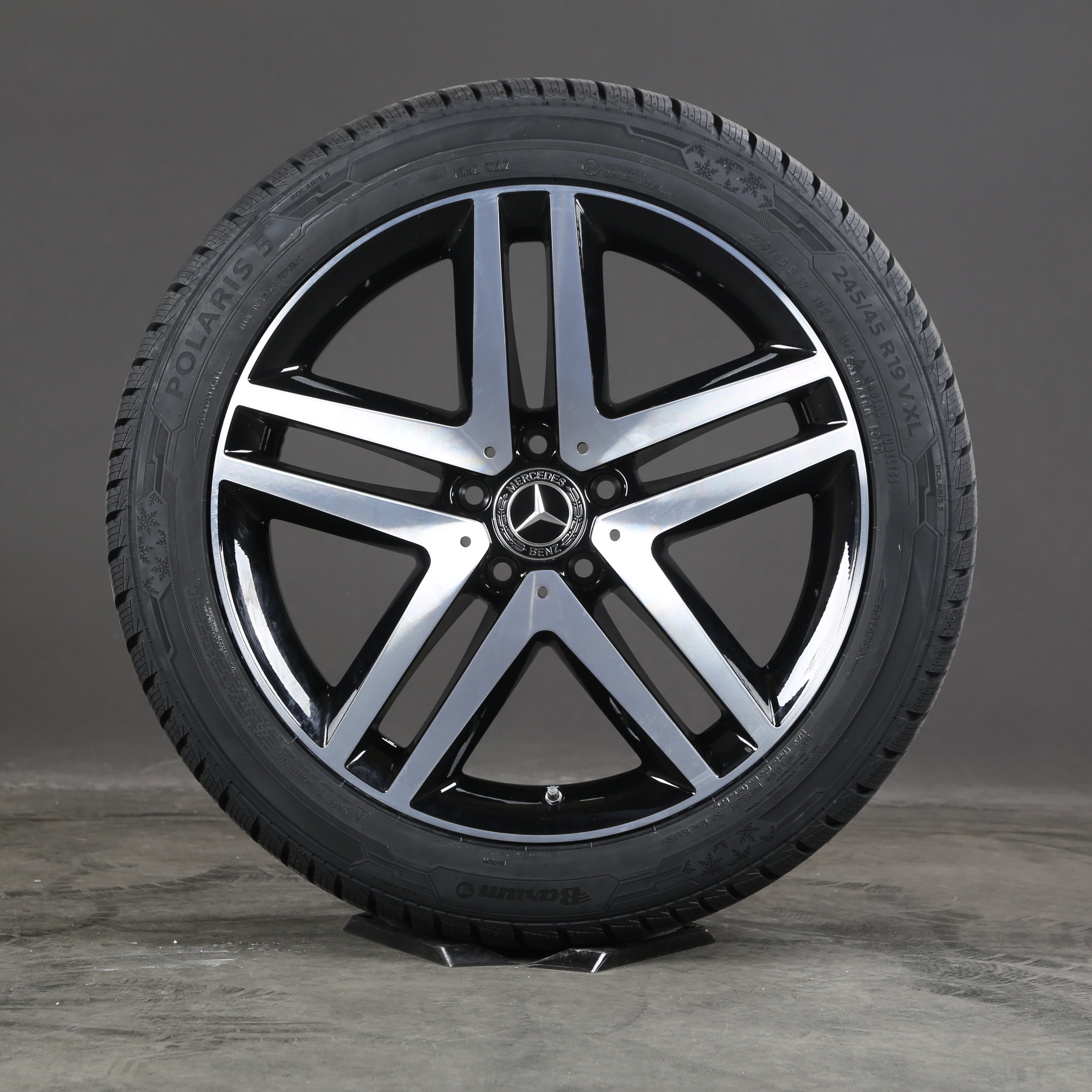 19 pouces roues d'hiver d'origine Mercedes Classe V W447 A4474014500 pneus d'hiver
