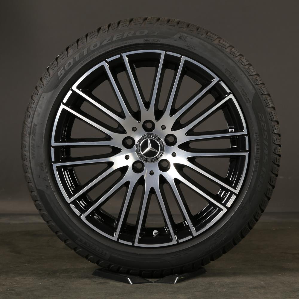 Llantas de invierno Mercedes de 18 pulgadas originales Clase C W206 A2064014900 Neumáticos de invierno