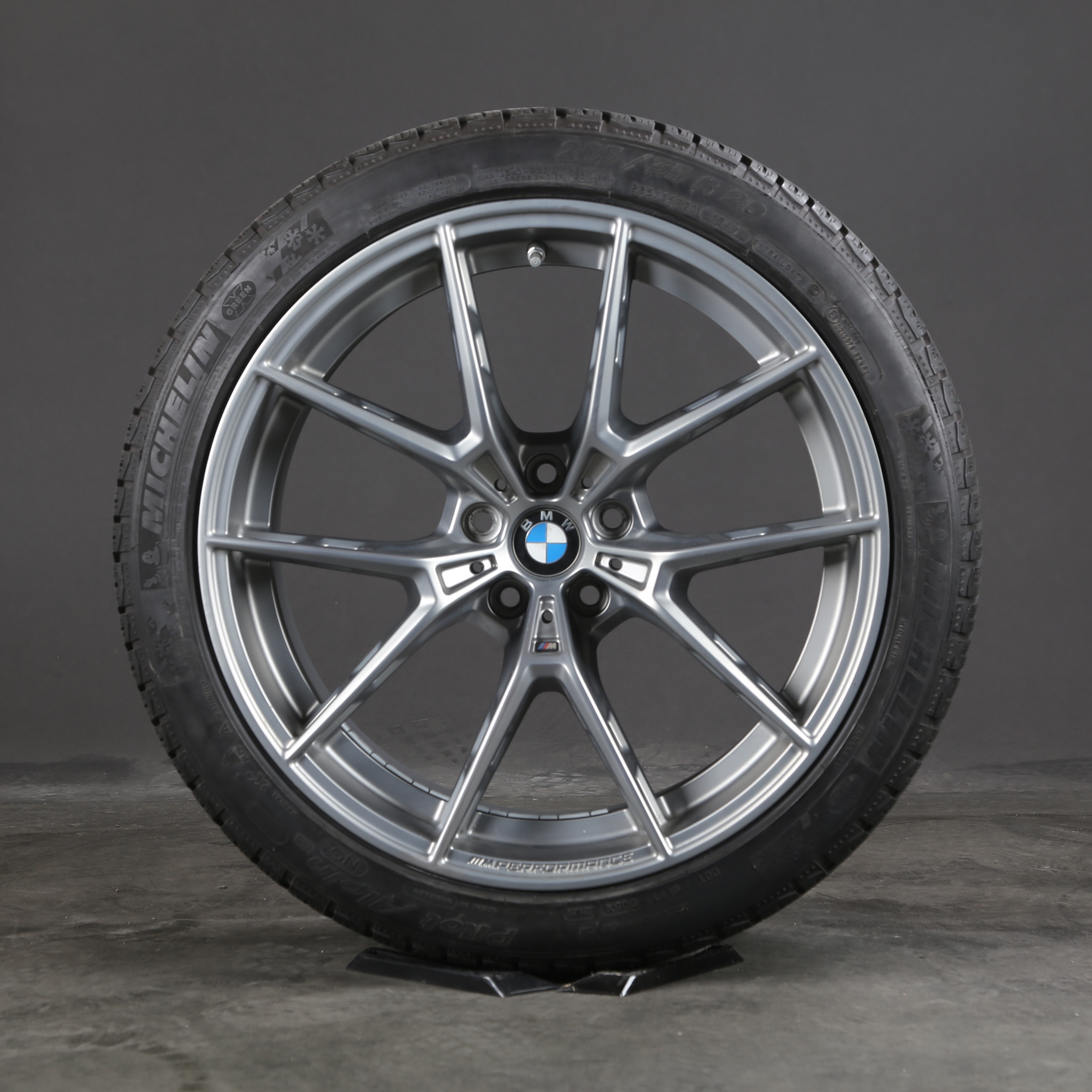 20 pouces roues d'hiver d'origine BMW M5 F90 M8 F91 F92 F93 M863 8097642 pneus d'hiver
