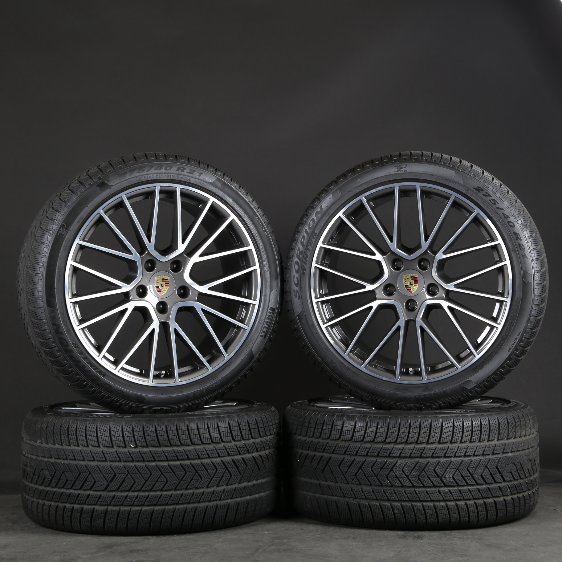 RS wheels 9 inch Cayenne 21 E3 9Y Winter Porsche Spyder