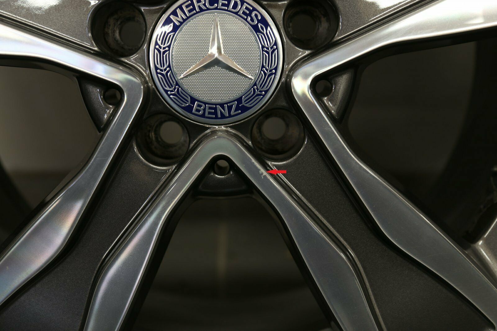 17 tommer vinterhjul originale Mercedes C-Klasse W205 S205 Coupé C205 A2054010800