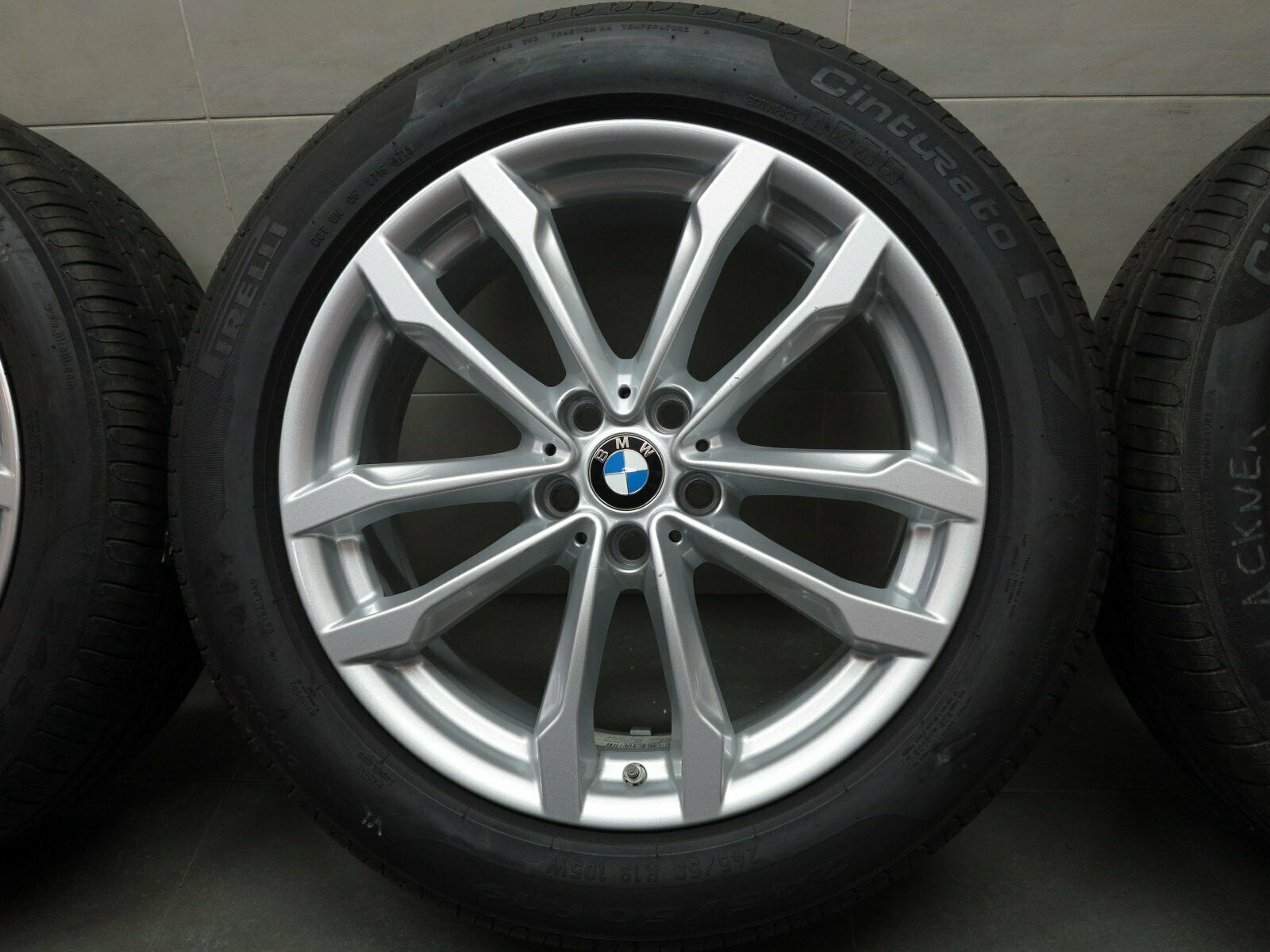 19 pouces roues d'été d'origine BMW X3 G01 X4 G02 Styling 691 6877325 Pneus d'été