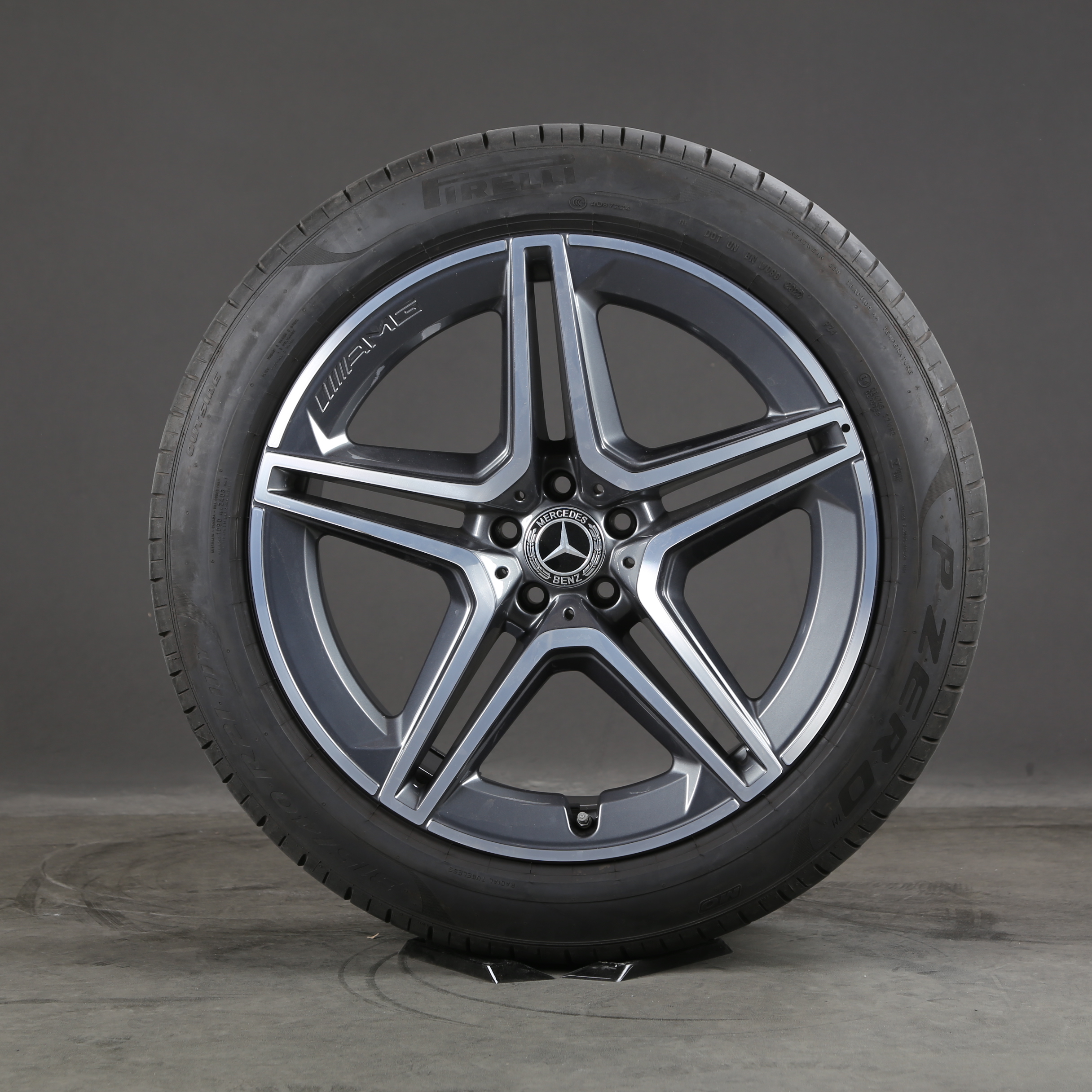 21 pouces d'origine Mercedes GLS X167 AMG roues d'été A1674017300 A1674017400
