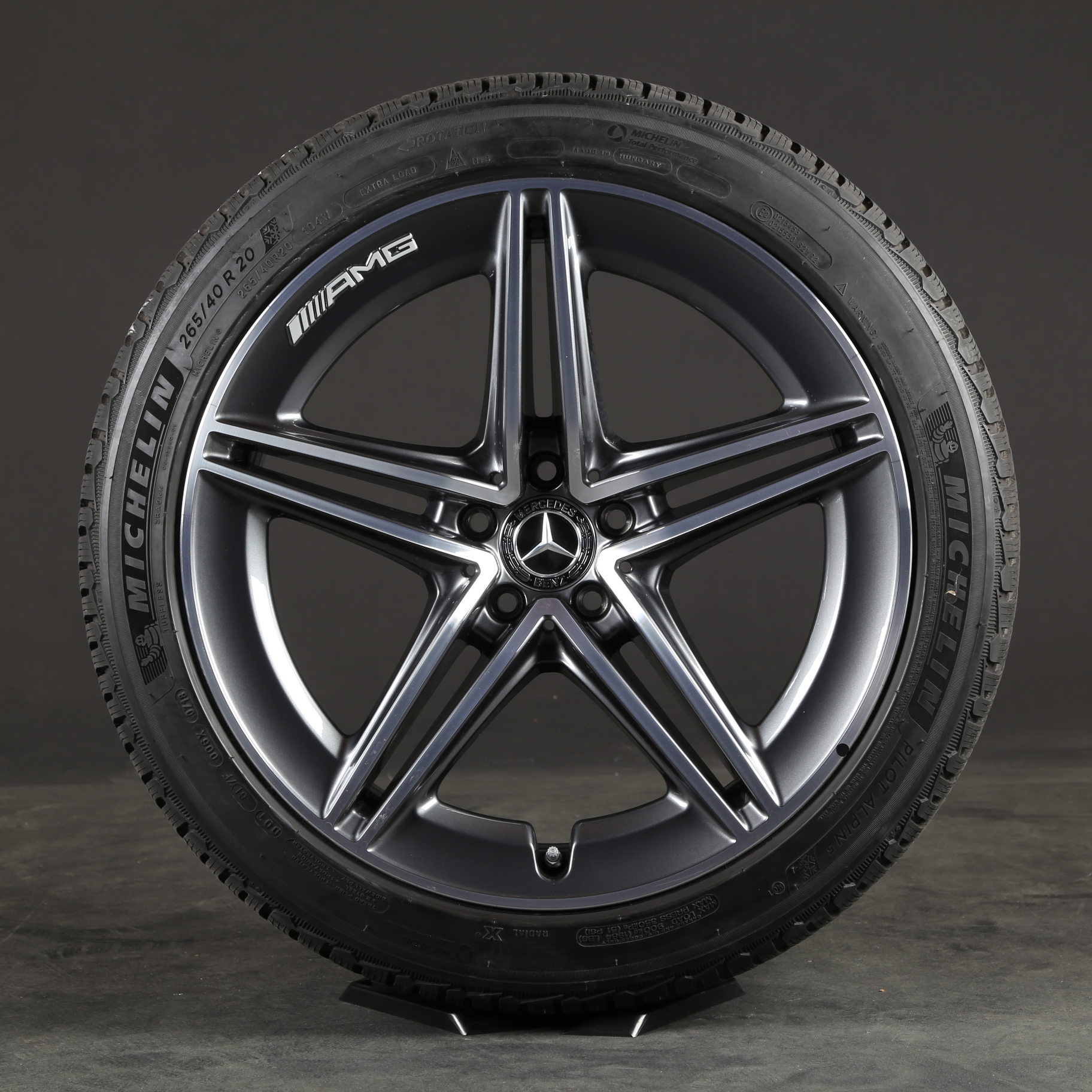 20 pouces roues d'hiver d'origine Mercedes X290 A2904010500 AMG GT 43 53 63 S