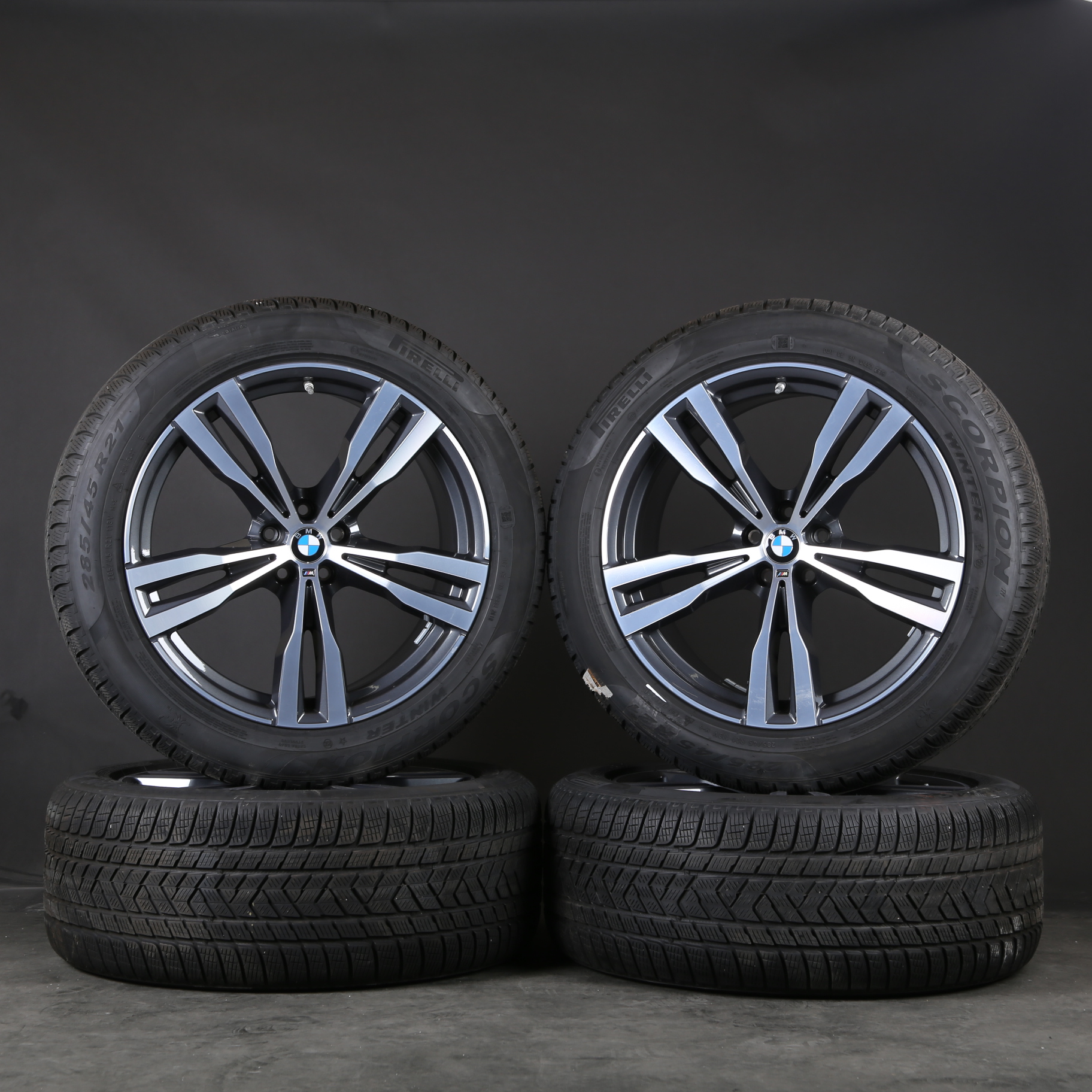21 inch original BMW X7 G07 winter wheels styling M754 8074220 winter tires