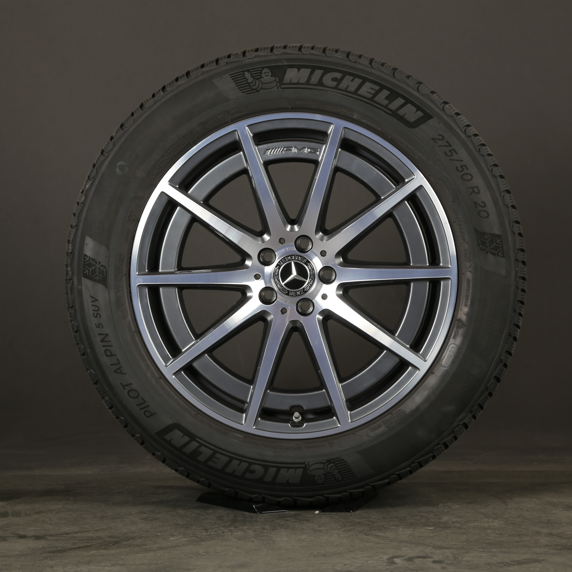 20 pouces roues d'hiver Mercedes GLE53 63 AMG V167 C167 A1674014000 A1674014100