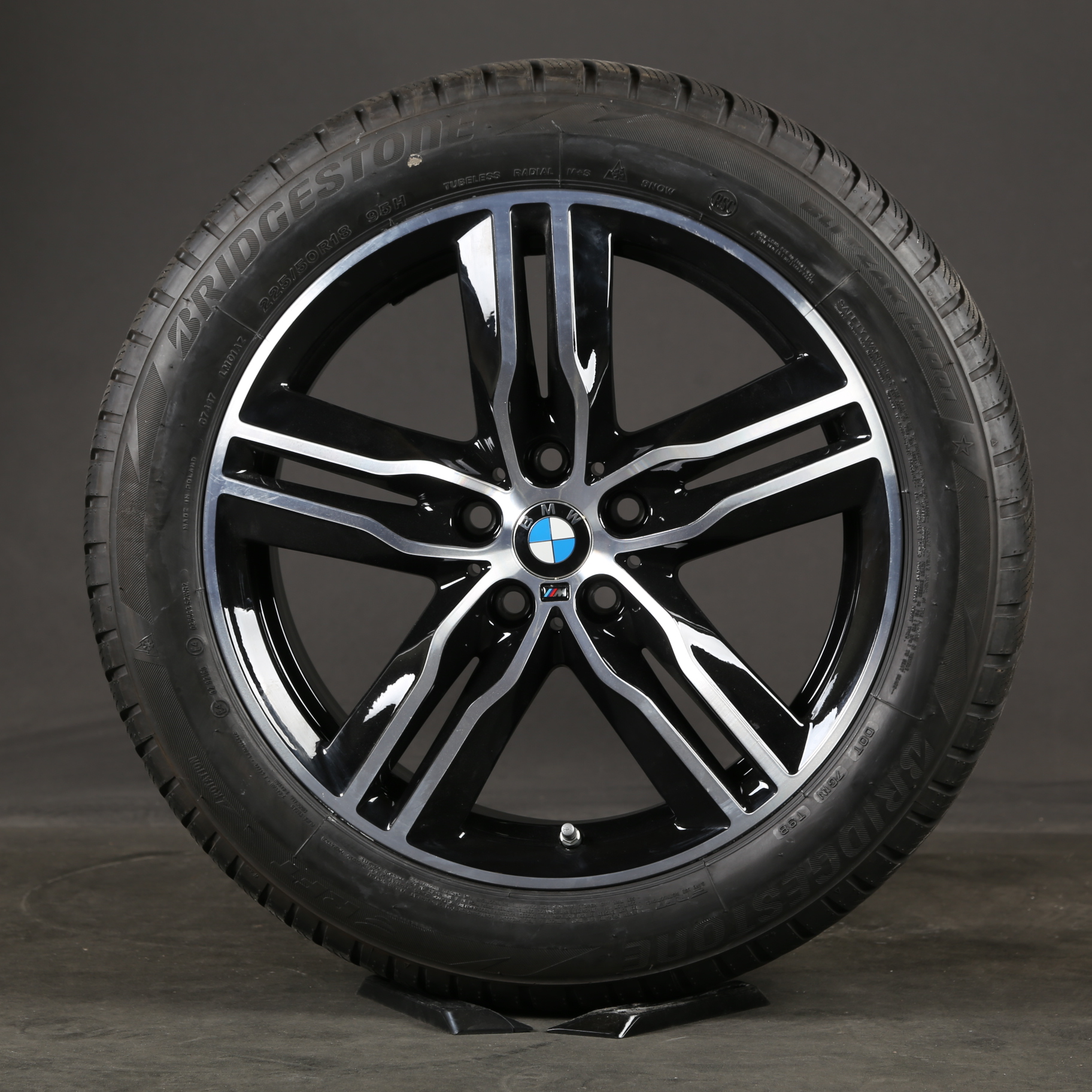 Ruedas de invierno de 18 pulgadas originales BMW X1 F48 X2 F39 M570 7850456 570 Neumáticos de invierno