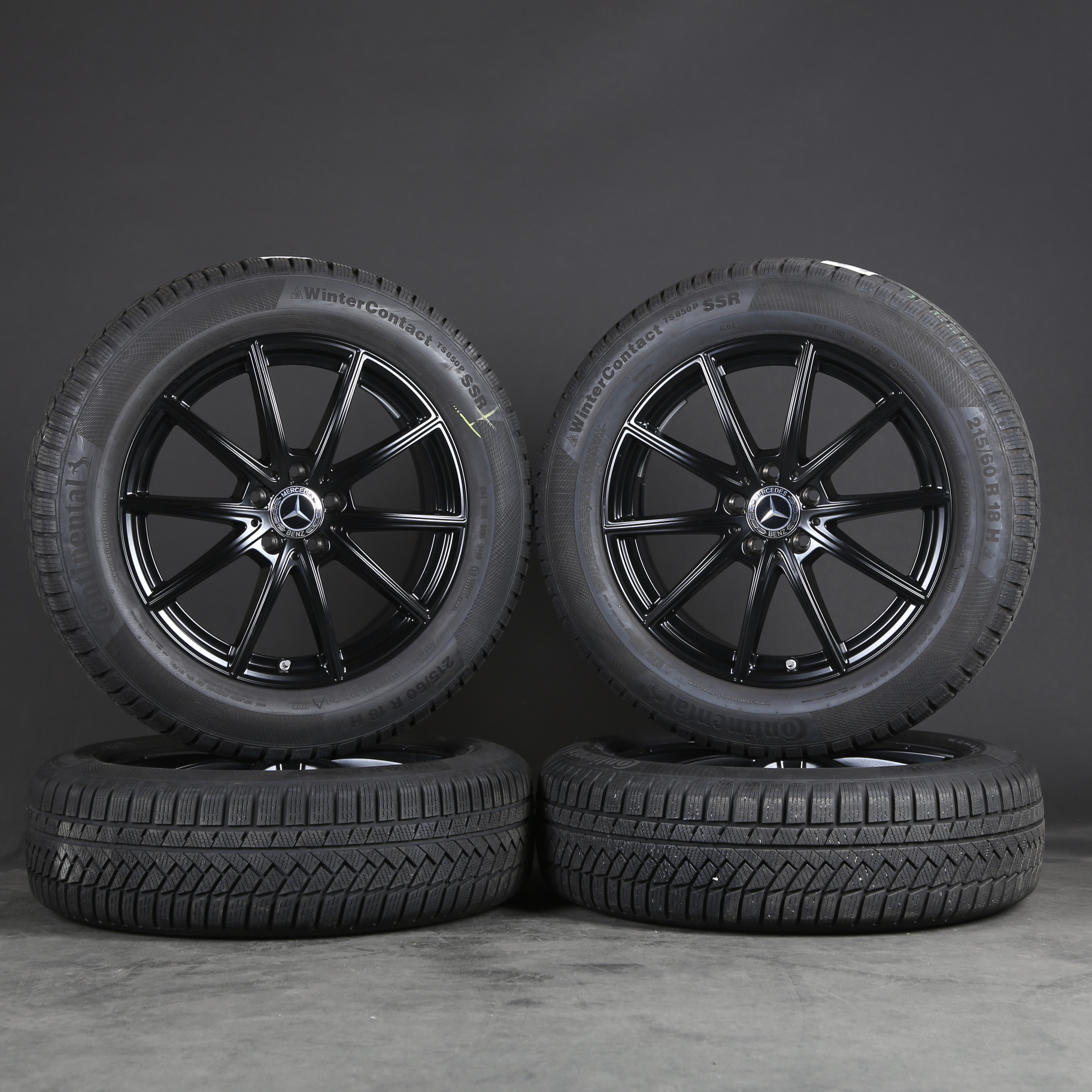 18 pouces roues d'hiver d'origine Mercedes GLA H247 GLB X247 A2474012600 pneus d'hiver