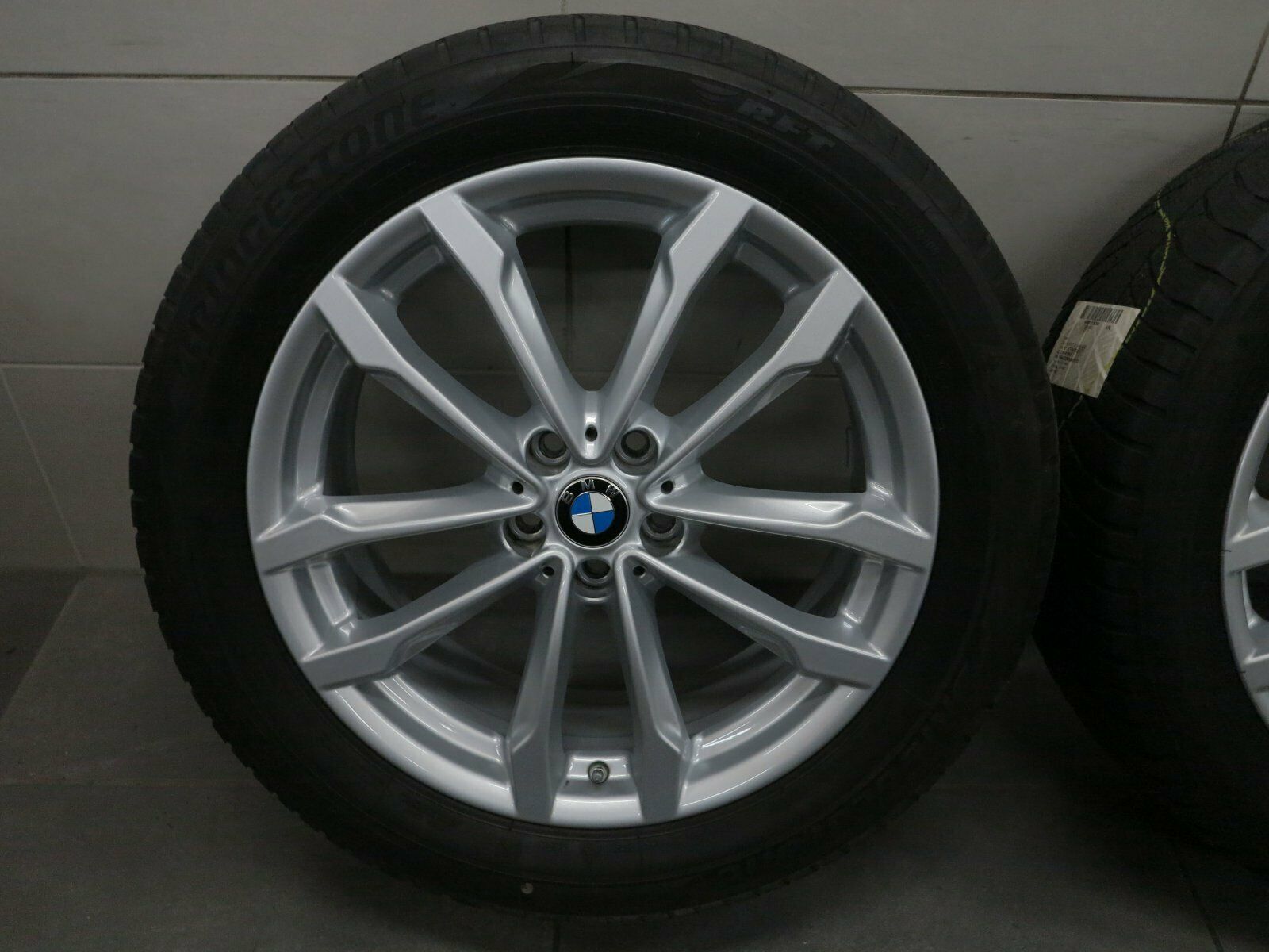19 tommer BMW alufælge originale BMW X3 G01 X4 G02 V-spoke 691 vinterhjul