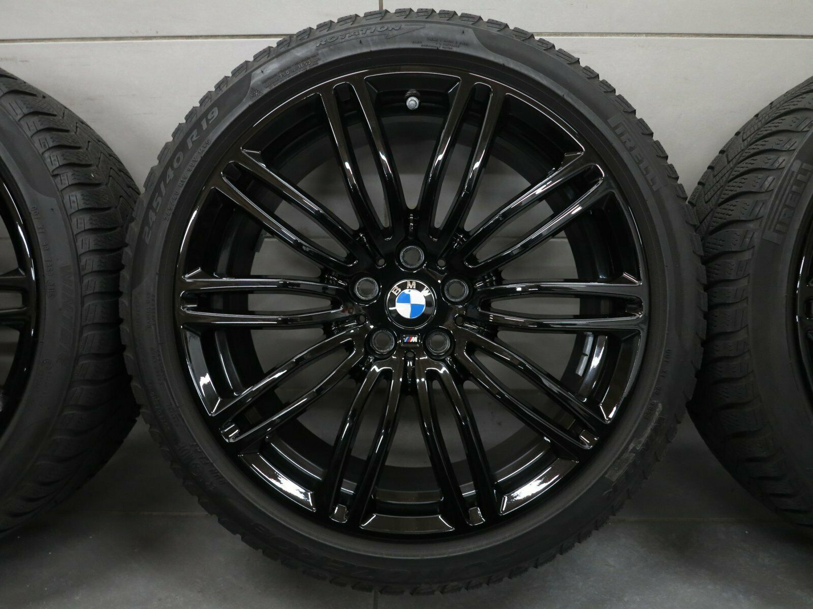 Wintervelgen origineel BMW 5 Serie G30 G31 19 inch velgen M664 7856925 gitzwart 664