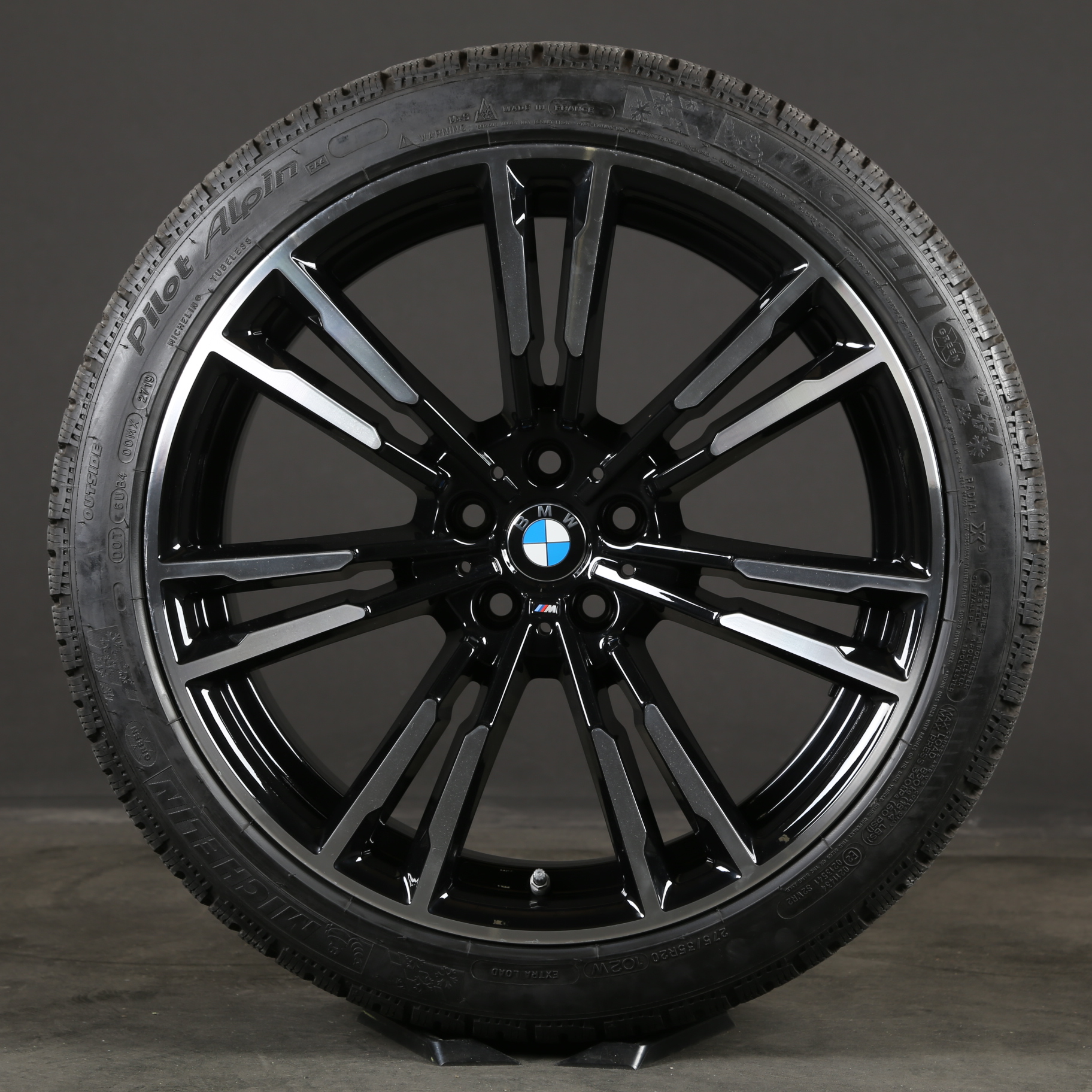 20 pouces roues d'hiver d'origine BMW M5 F90 M706 706M 7857077 7857078 Pneus d'hiver