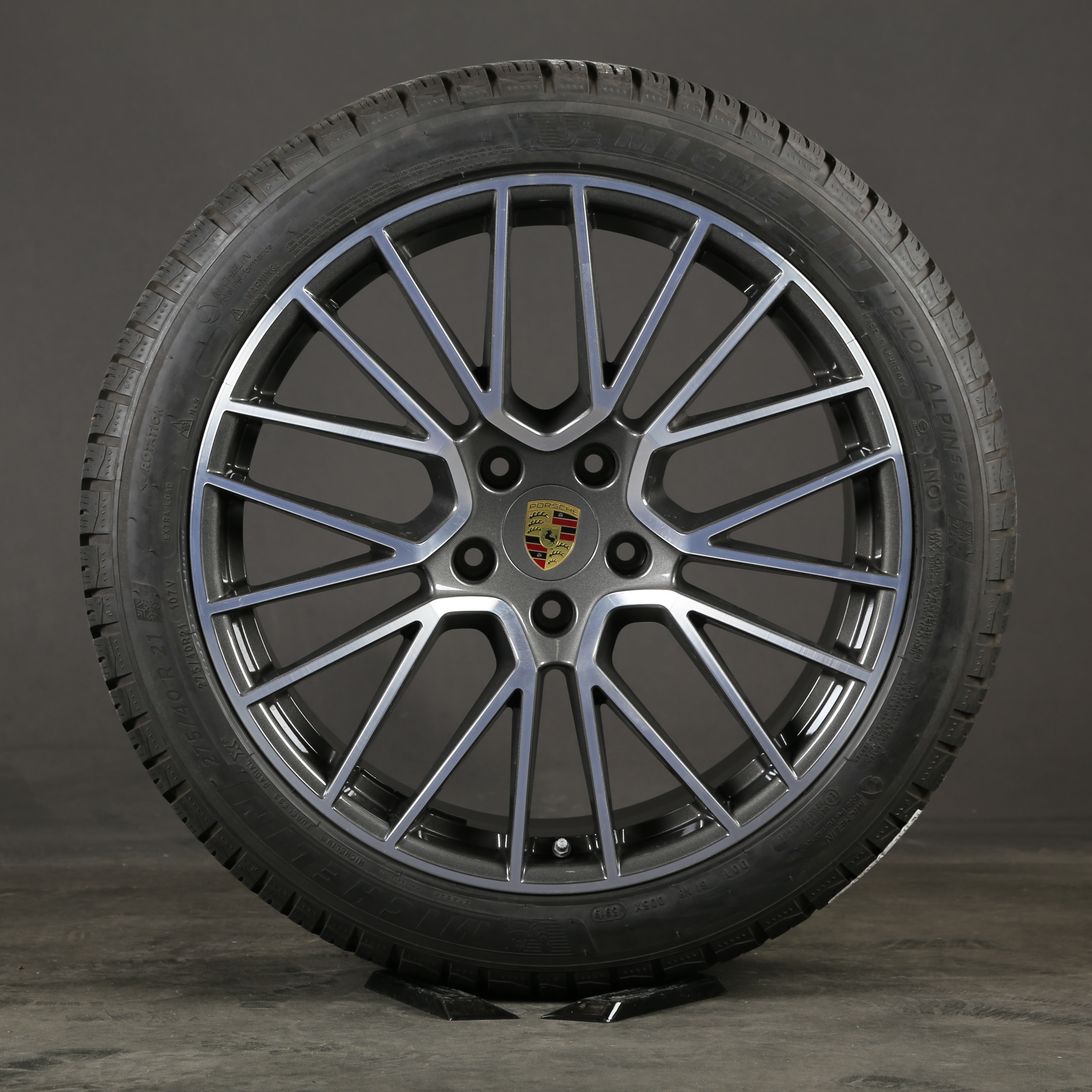 21 pouces roues d'hiver d'origine Porsche Cayenne Coupé E3 9Y RS Spyder 9Y3601025AC