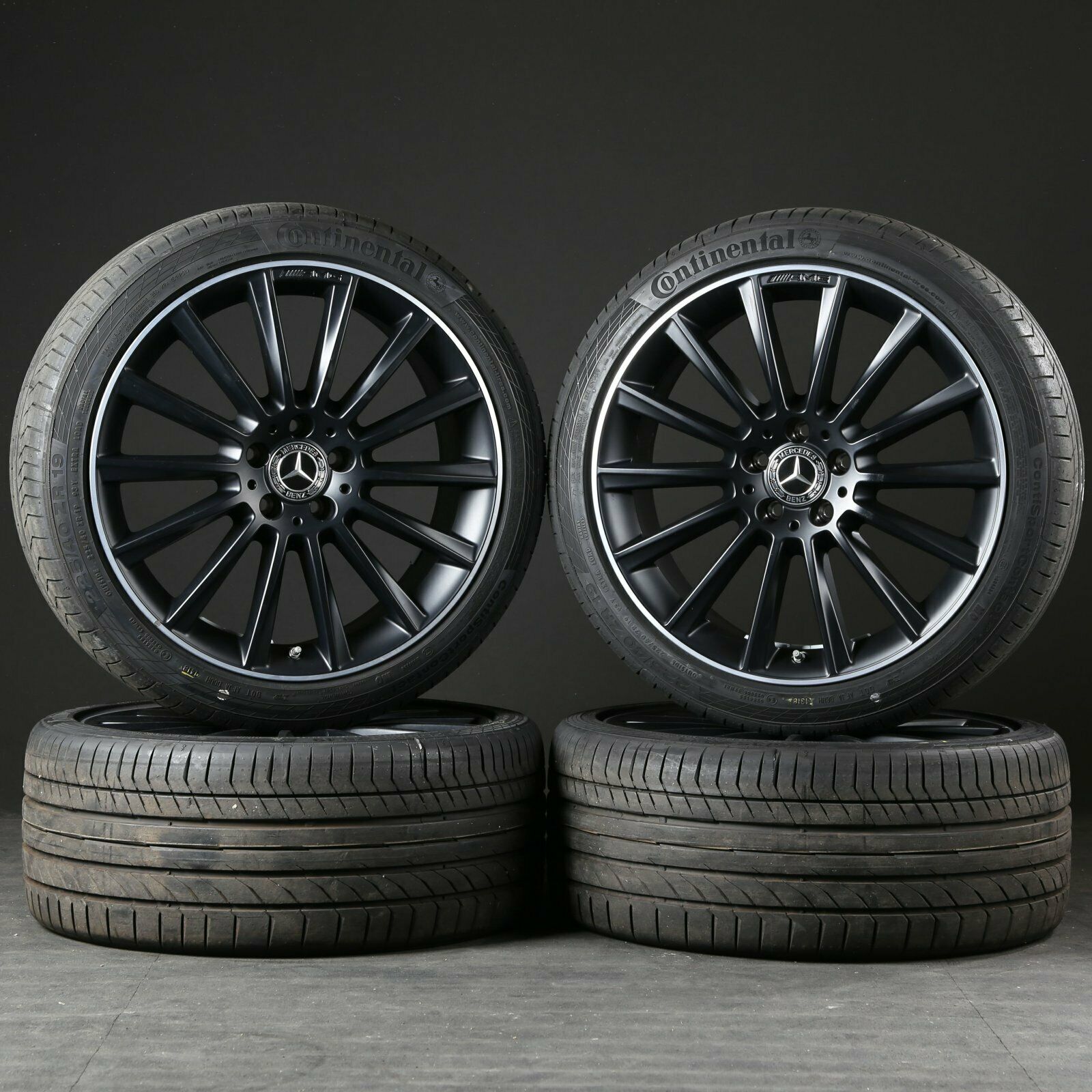 19 pouces Mercedes roues d'été originales AMG C 43 W205 C 450 Sport S205 A2054016600