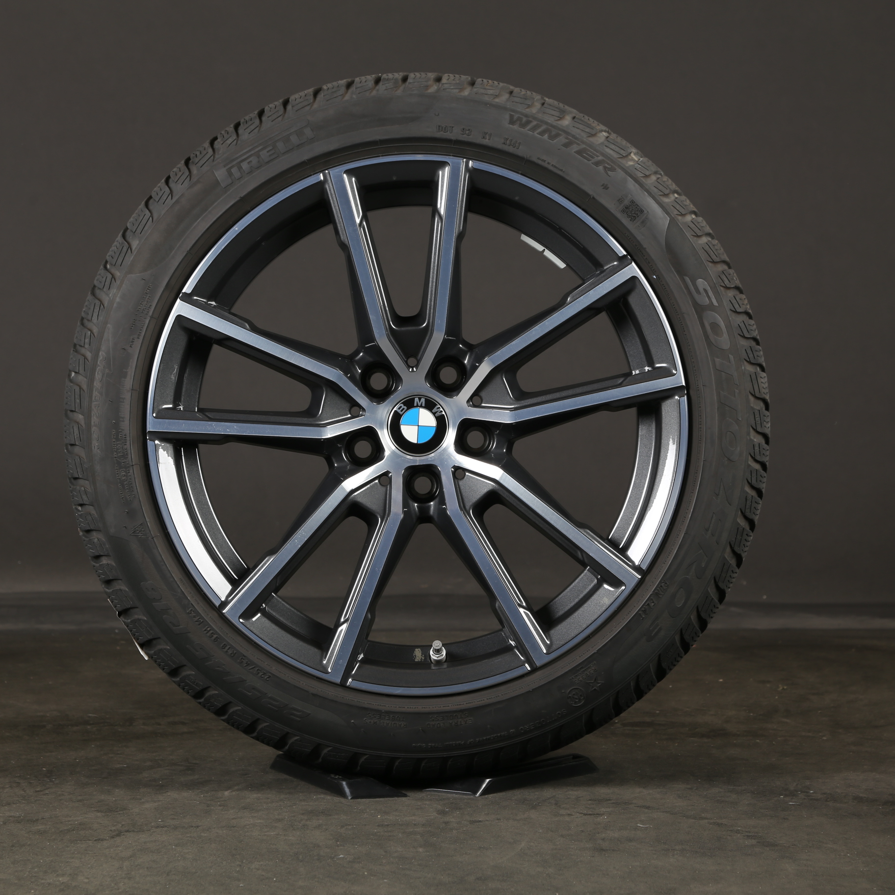 18 pouces roues d'hiver d'origine BMW Série 2 G42 Série 3 G20 G21 Série 4 G22 G23 780 6883522