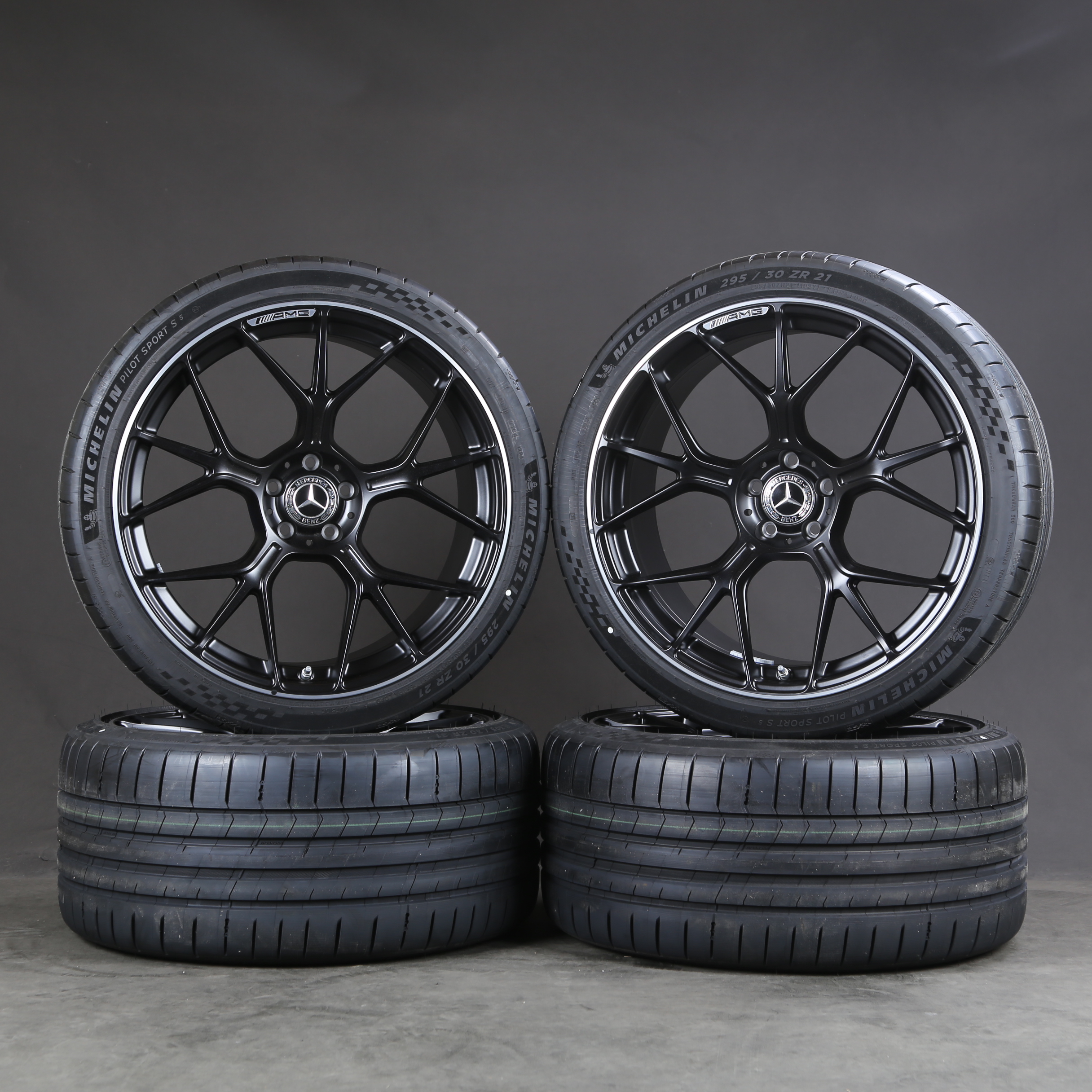 Llantas de verano de 21 pulgadas originales Mercedes AMG GT C192 A1924011300 neumáticos de verano
