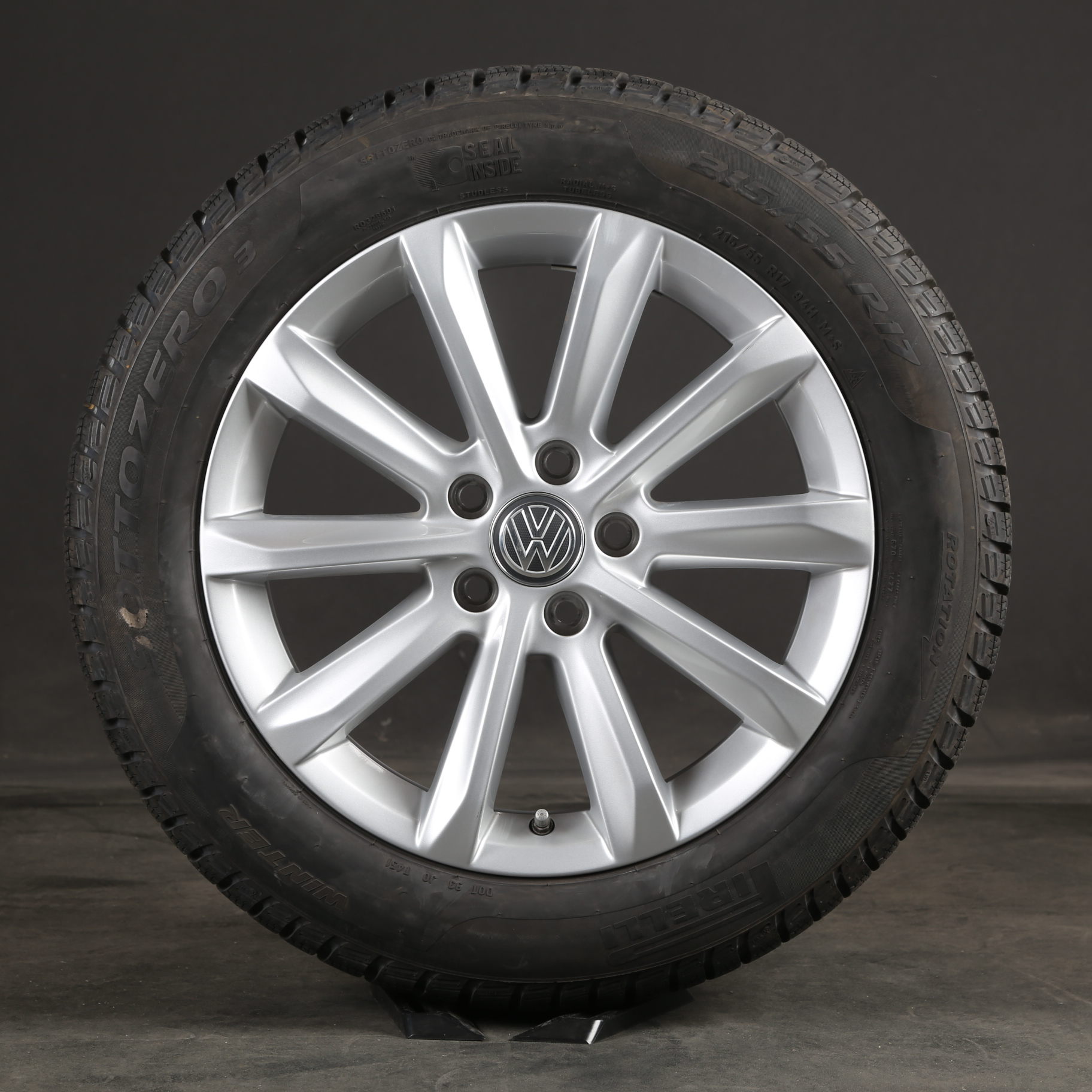 17 pulgadas ruedas de invierno original VW Passat B8 Helsinki 3G0601025C neumáticos de invierno