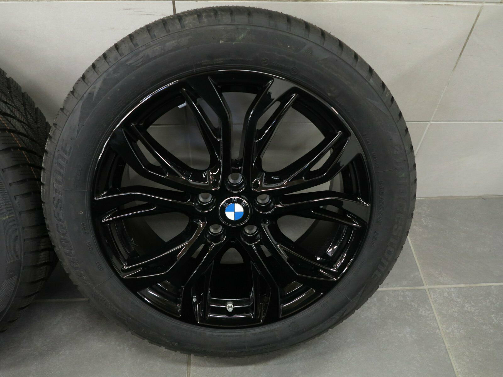 18 pouces roues d'hiver d'origine BMW X1 X2 F48 F39 566 6883503 jantes alu