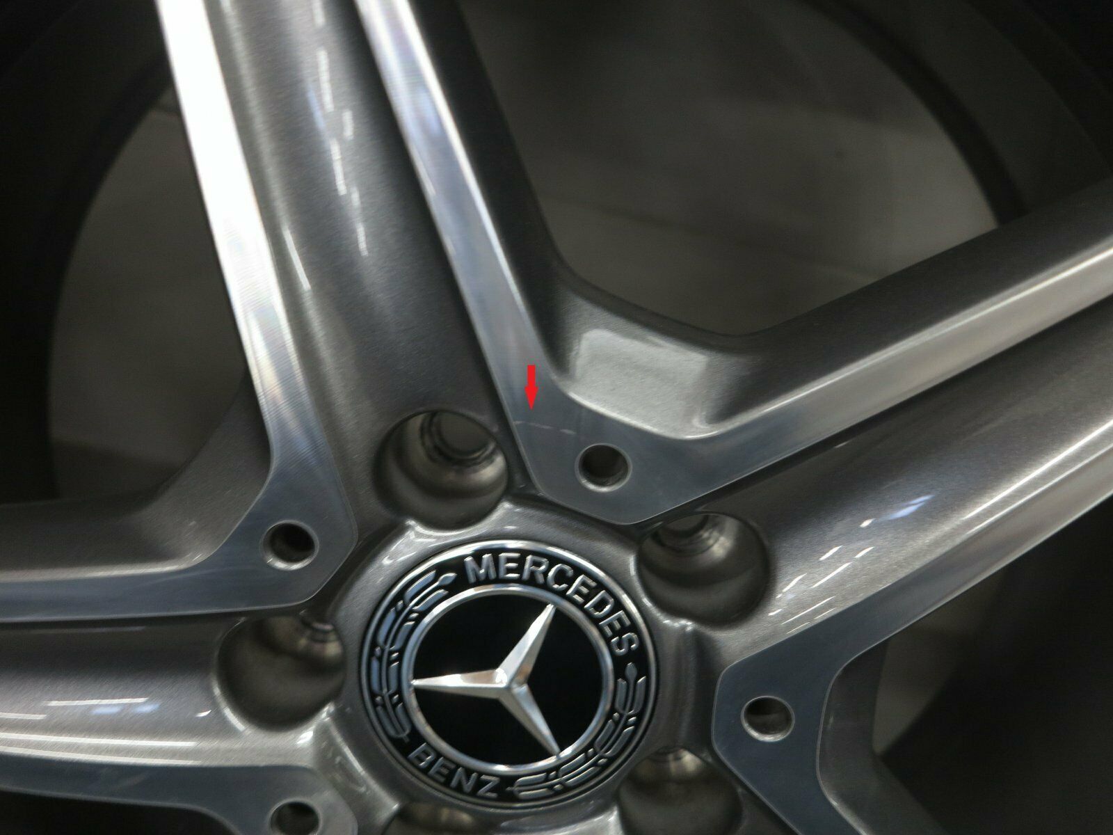Original Mercedes Classe C AMG W205 S205 Jantes 18 pouces roues d'hiver A2054011100
