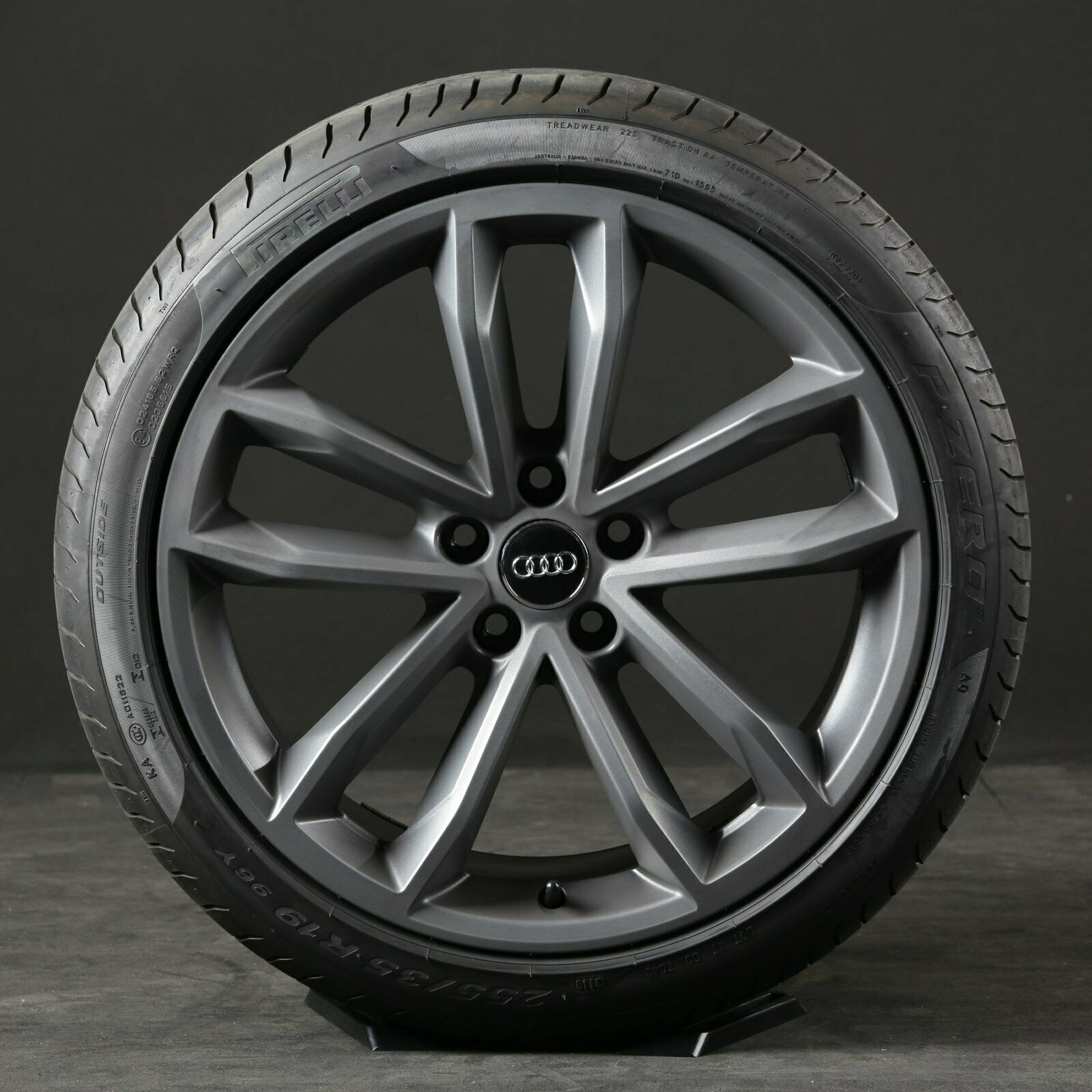 19 pouces roues d'été originales Audi A5 S5 F5 8W F53 F57 8W0601025DG gris granit
