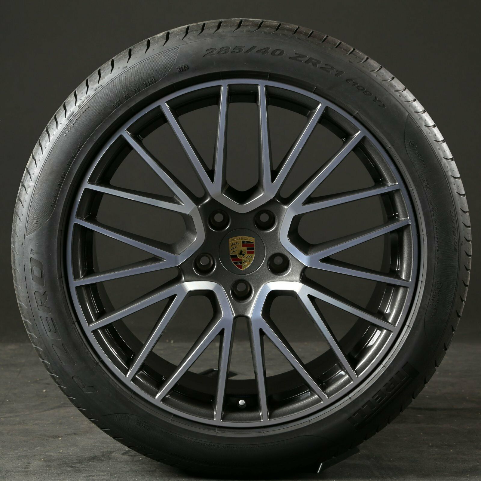 21 pouces Porsche Cayenne E3 roues d'été RS Spyder jantes 9Y0601025BF 9Y0601025BG