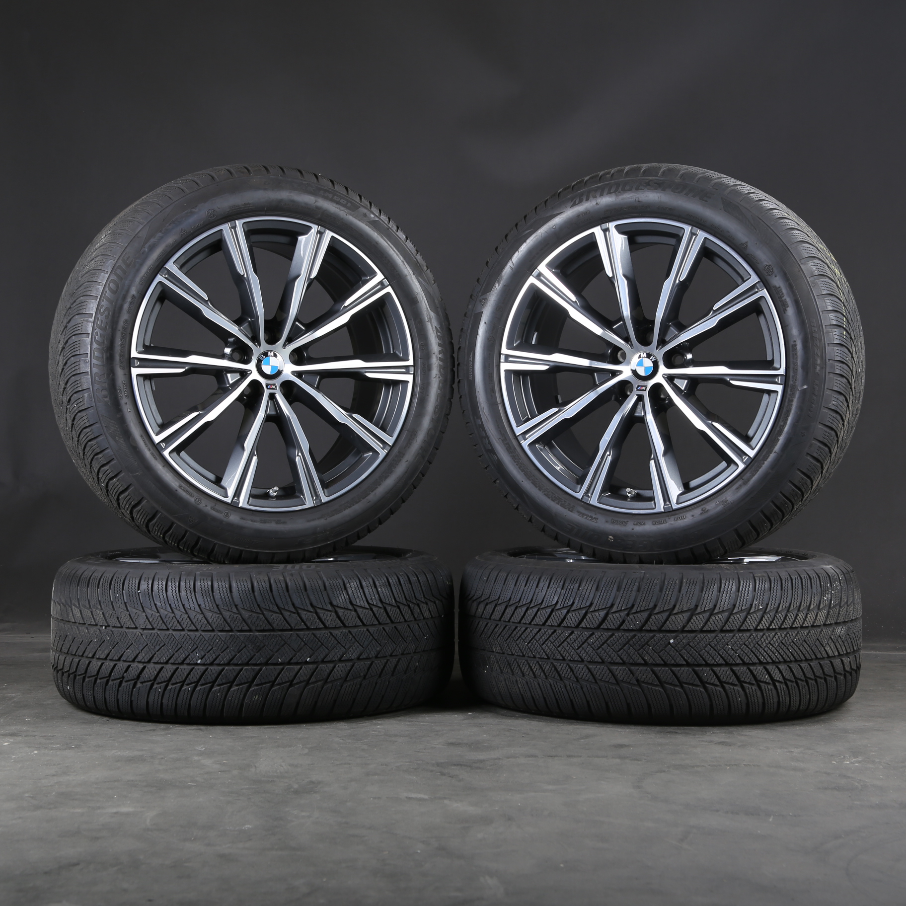 20 inch winter wheels original BMW X5 X6 G05 G06 M740 8071996 740M winter tires
