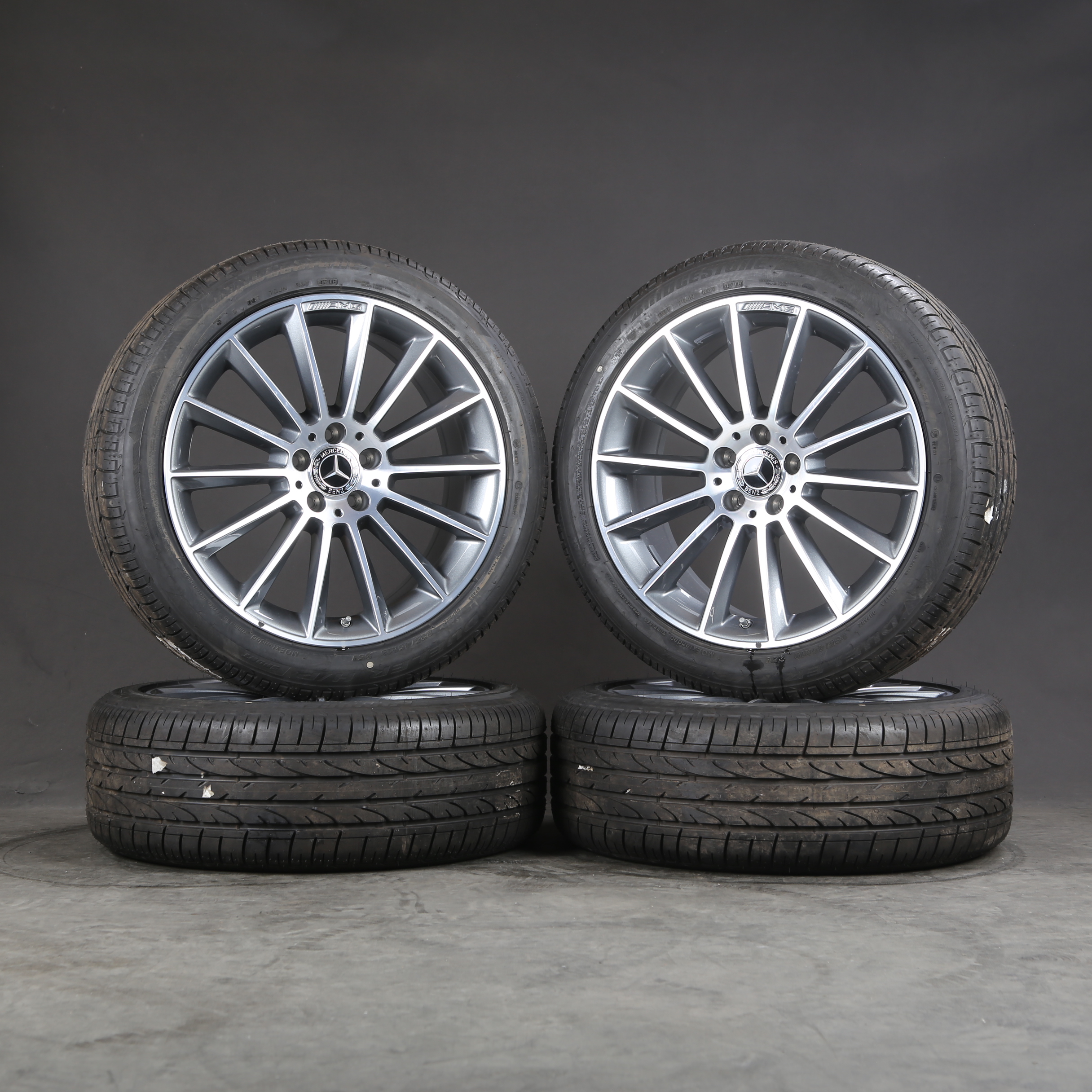 Original 19-inch Mercedes GLA X156 AMG summer wheels A1564012800 Summer tires