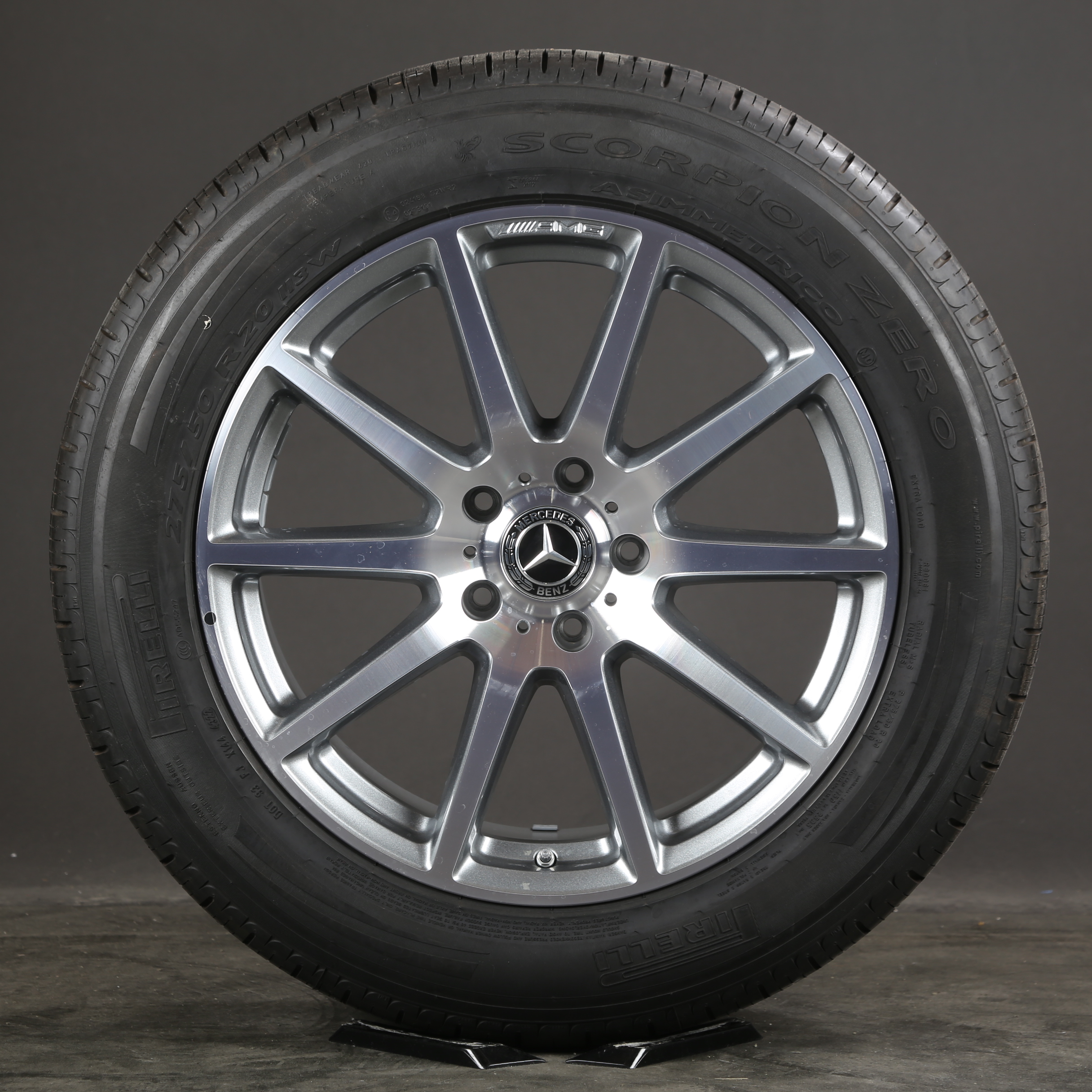 20 pouces roues d'été d'origine Mercedes G63 AMG W463 Facelift MOPF A4634011800