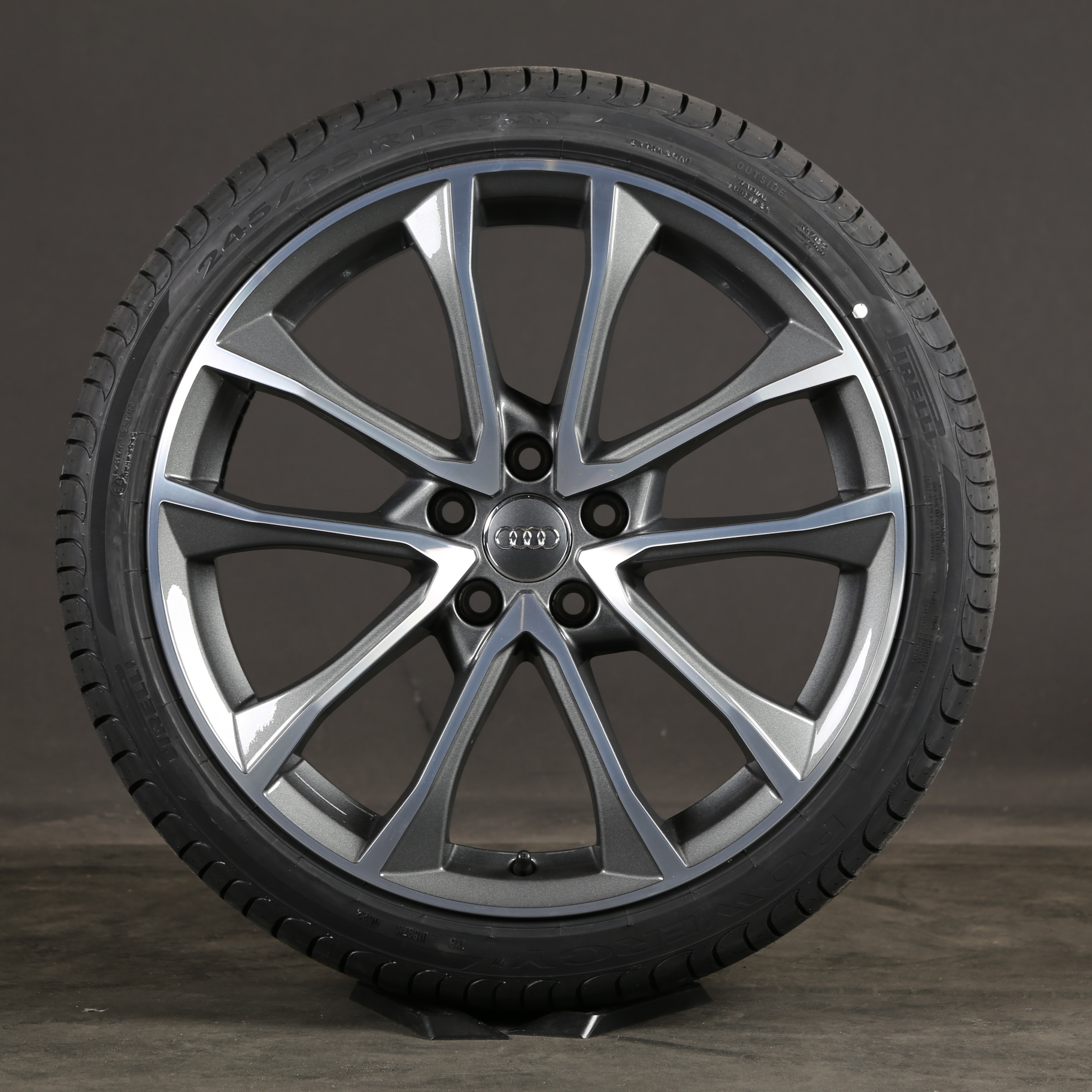 19 pouces Audi A5 S5 S4 8W B9 originales S-Line roues d'été 8W0601025BF pneus d'été