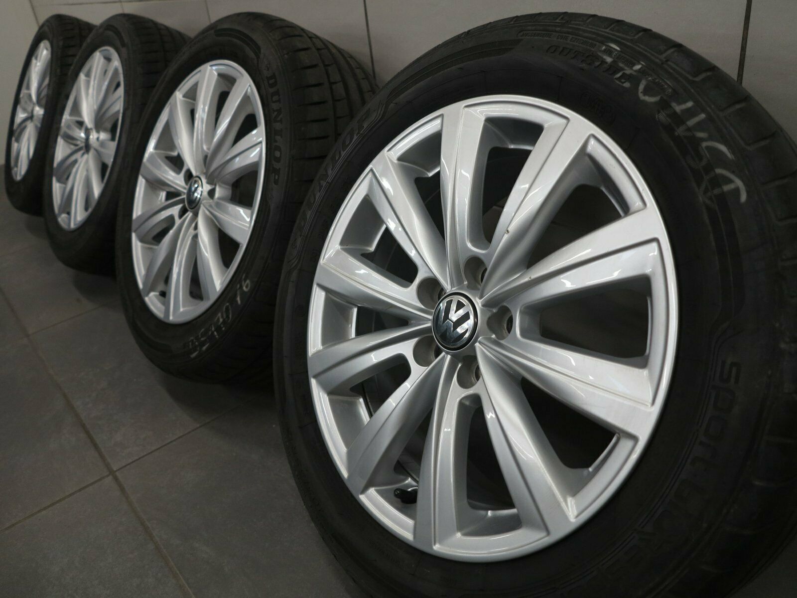 16 inch summer wheels alloy wheels original VW T-Cross C11 6R0601025 Estrada wheels