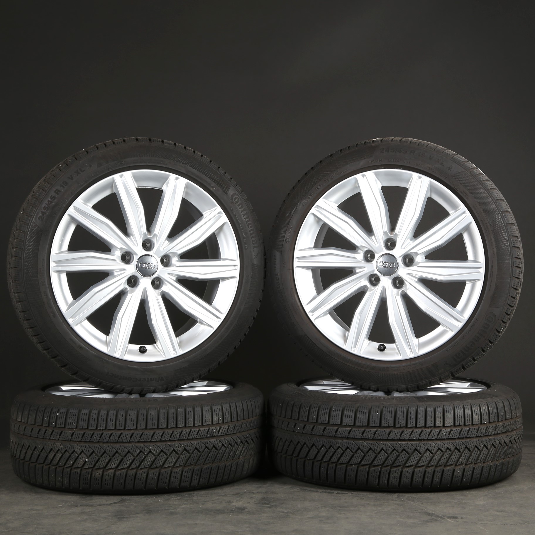 19 inch winter wheels original Audi A6 S6 4K C8 4K0601025M Dynamic winter tires