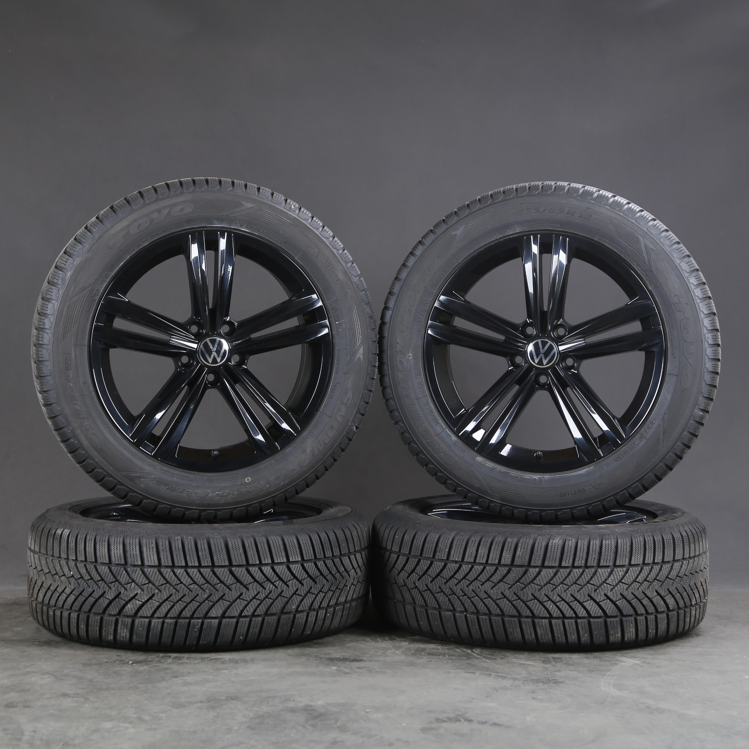 Llantas de invierno de 18 pulgadas VW Tiguan II AD1 BW2 Neumáticos de invierno Sebring 5NA601025M