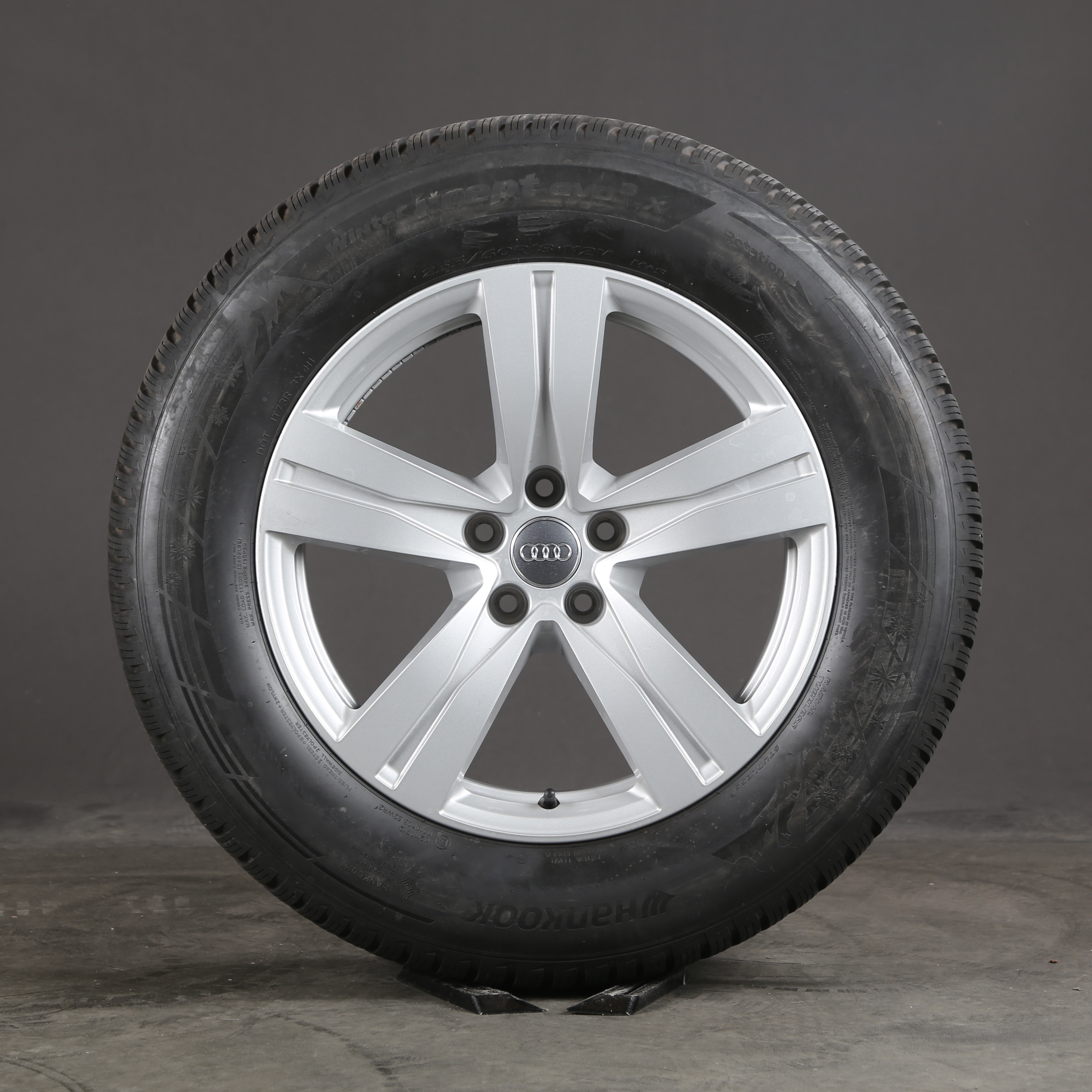 18 inch winter wheels original Audi Q7 SQ7 S-Line 4M 4M0601025A winter tires