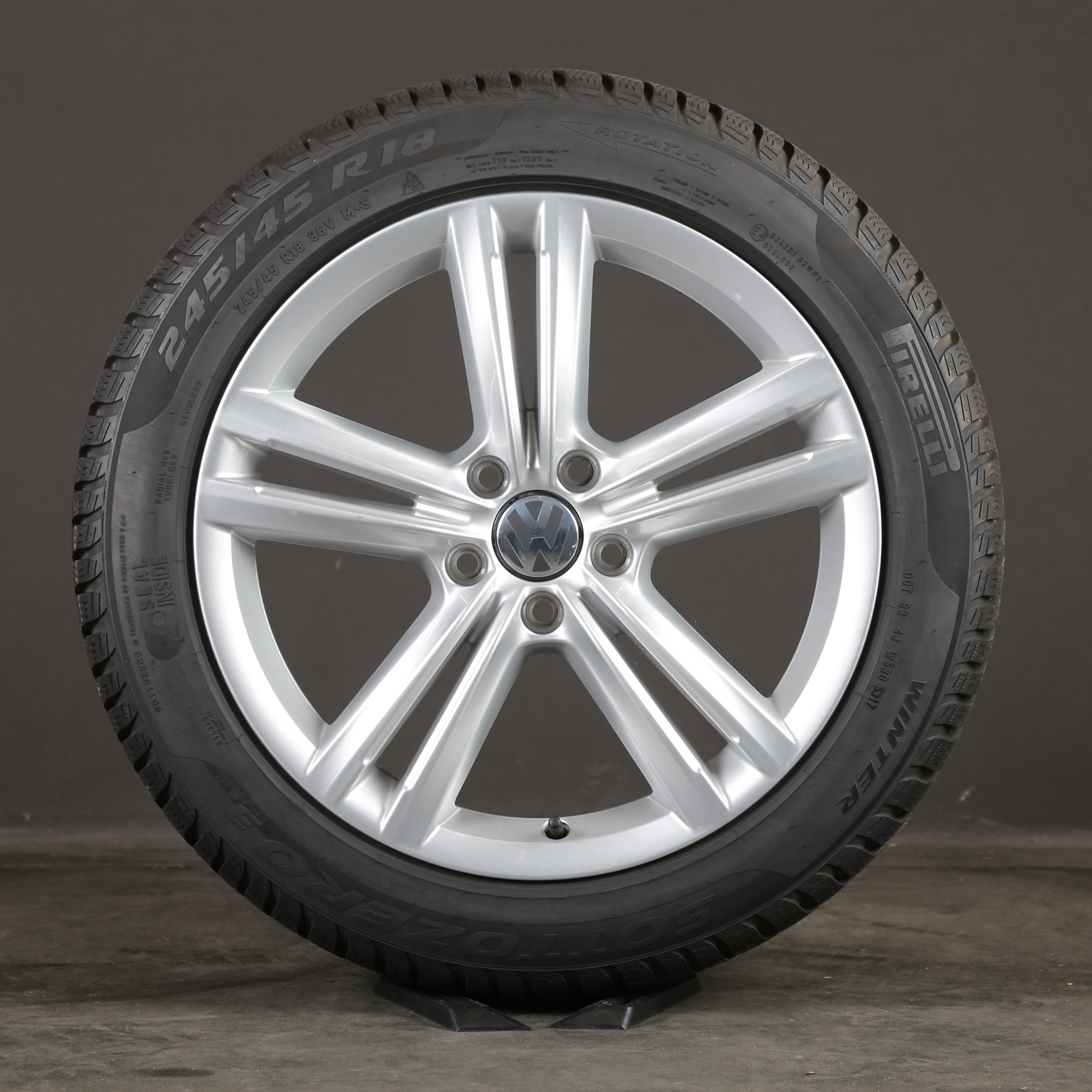 18 pouces roues d'hiver d'origine VW Passat Alltrack B8 Bristol Arteon pneus d'hiver