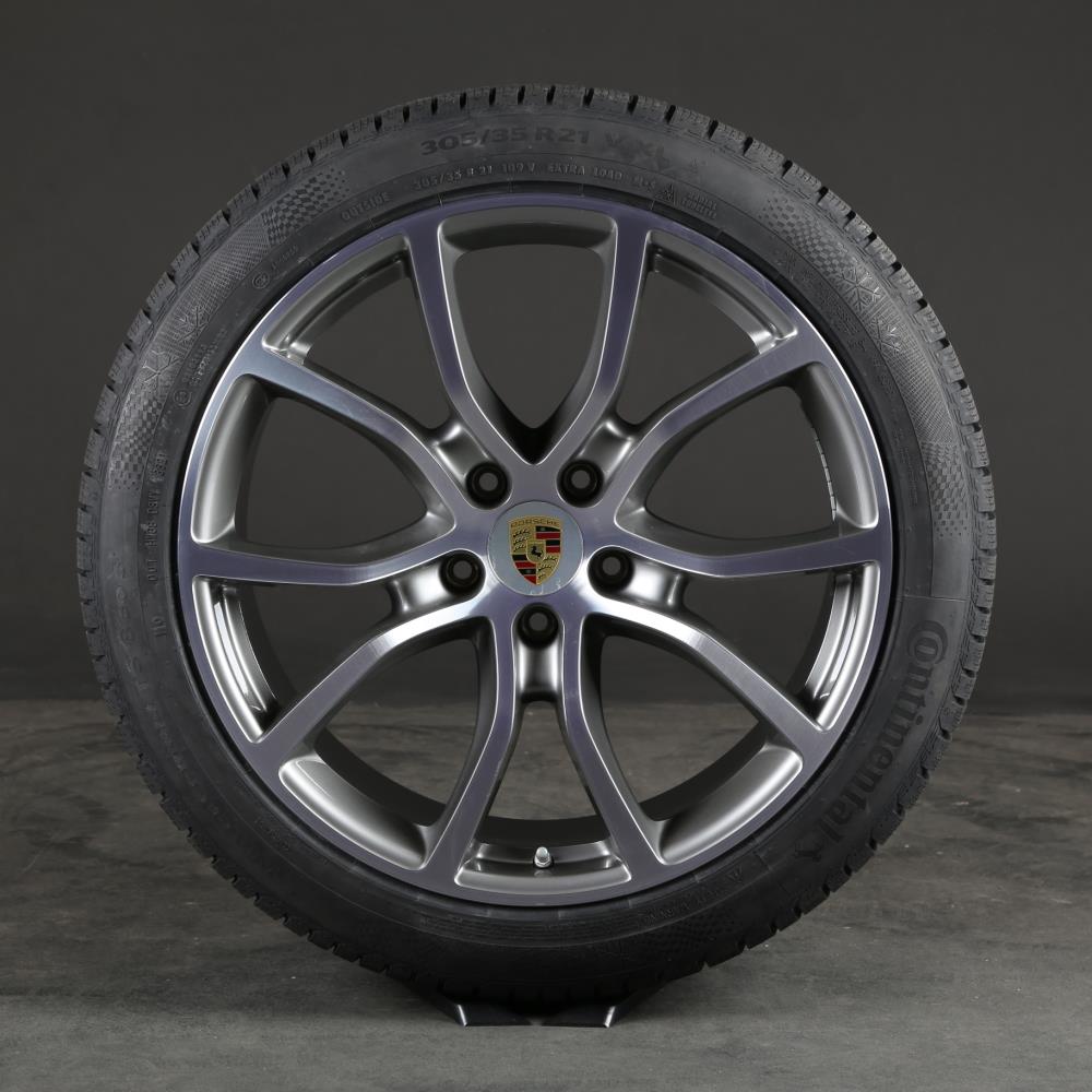 21 inch winter wheels original Porsche Cayenne Coupé 9Y3 9Y3601025BN rims