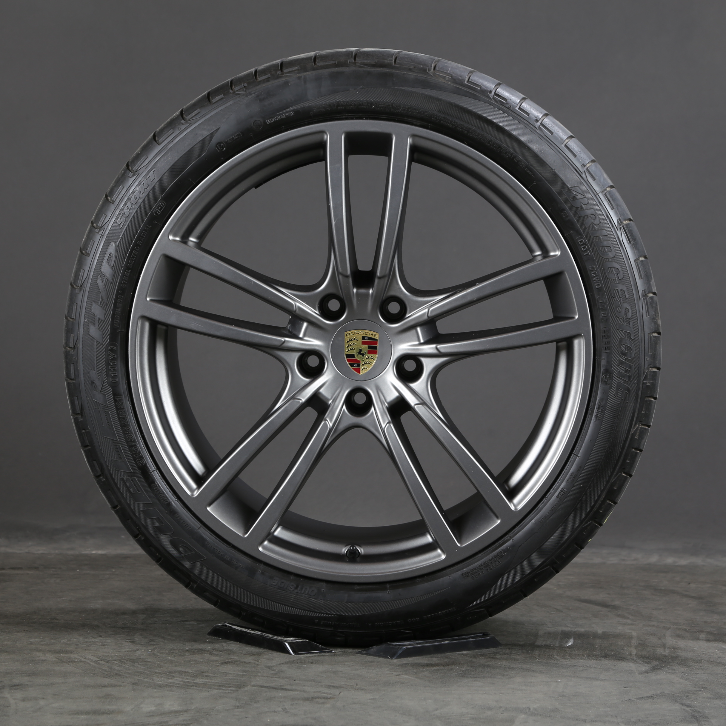 21 pouces roues d'été d'origine Porsche Cayenne 9YA 9Y0601025BK pneus d'été