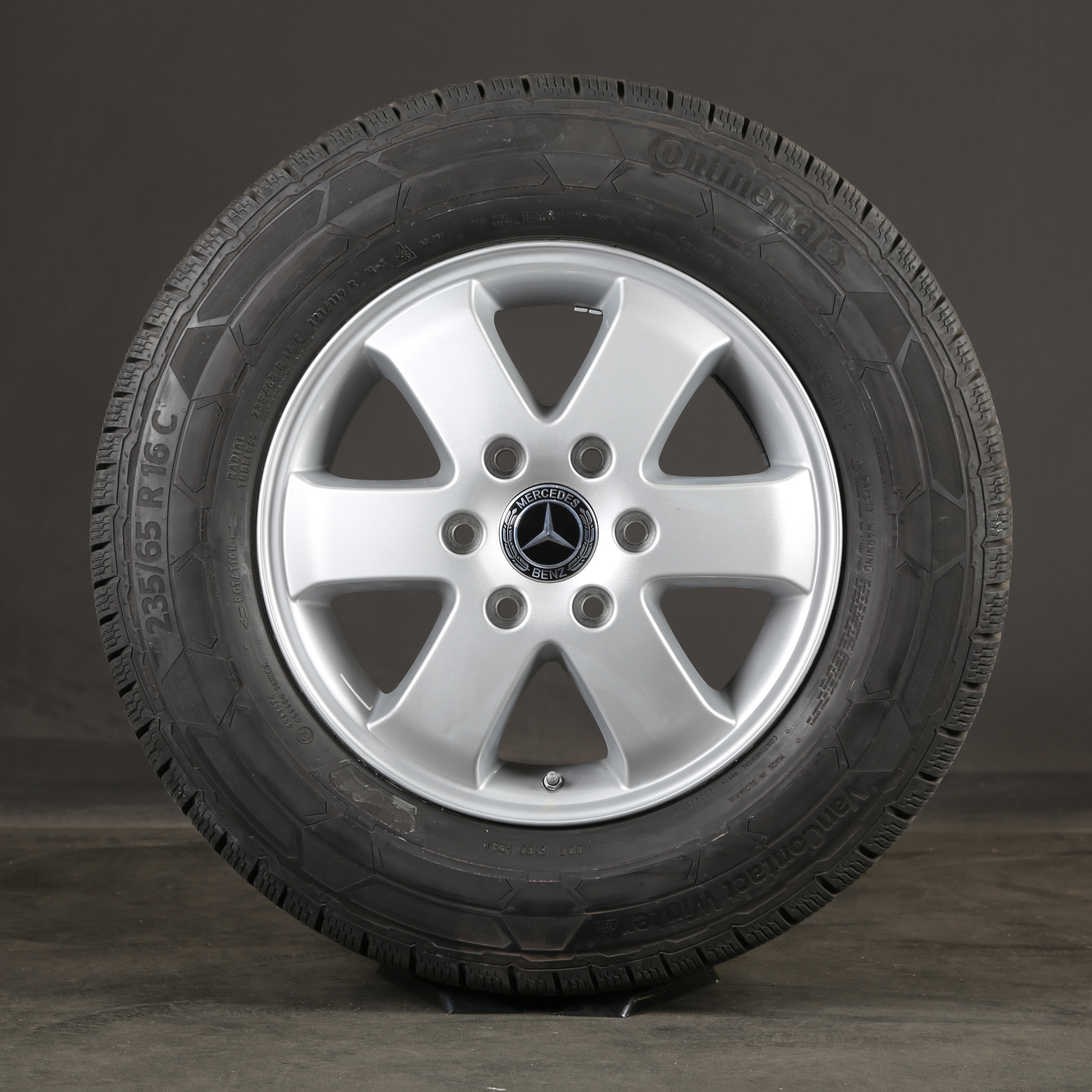 ruedas de invierno de 16 pulgadas originales Mercedes Sprinter C906 A0004017104 NCV3