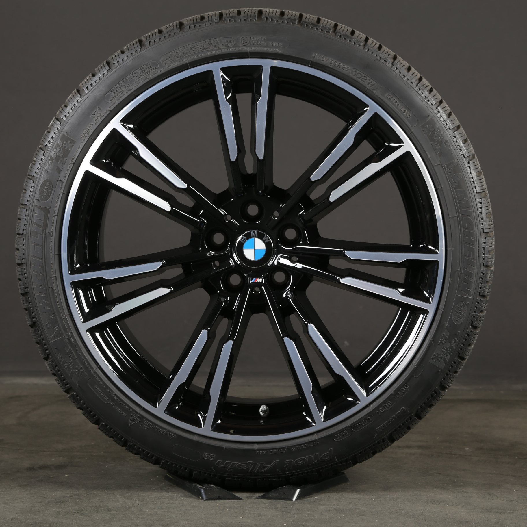 20 pouces roues d'hiver d'origine BMW M5 F90 M706 706M 7857077 7857078 Pneus d'hiver
