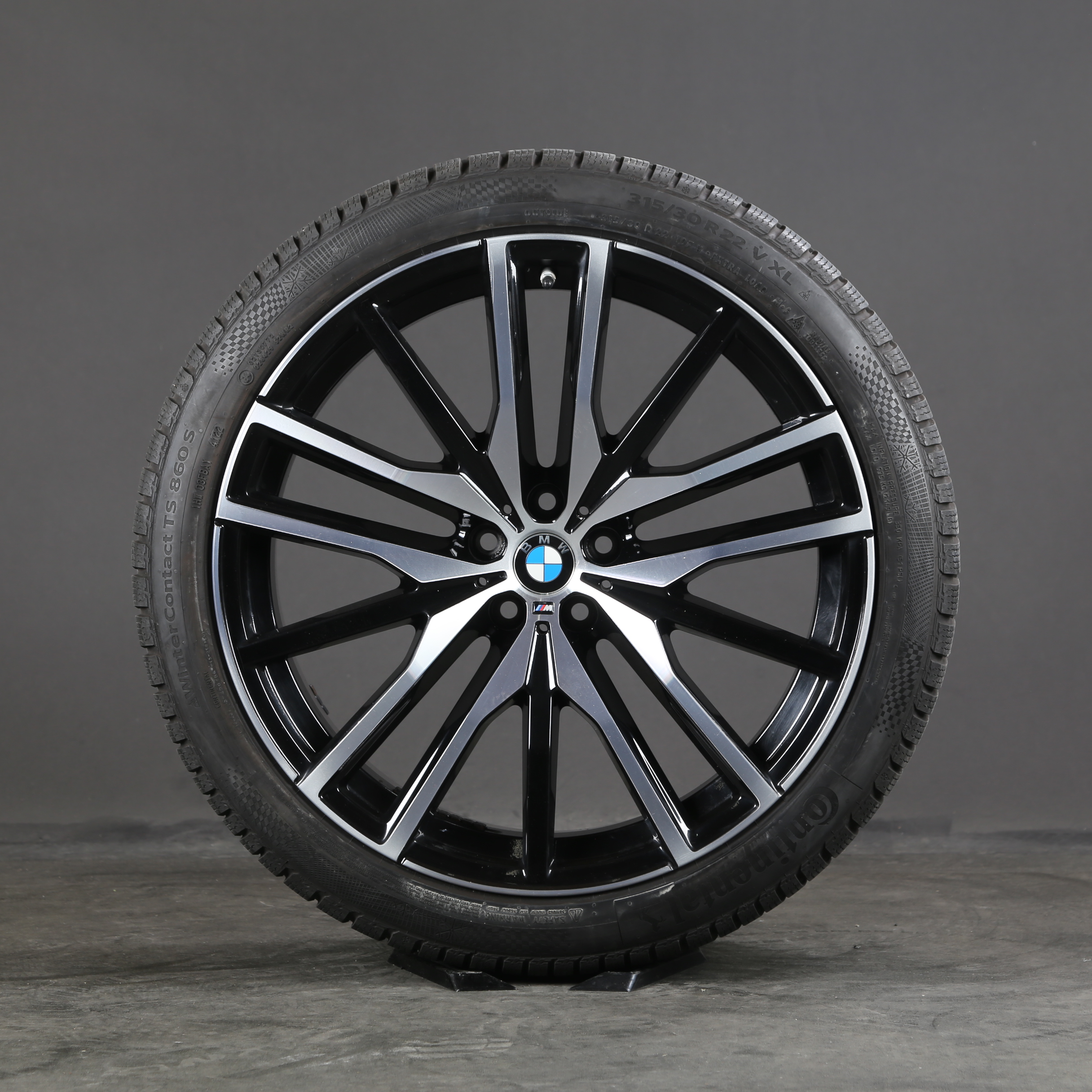 22 pouces roues d'hiver d'origine BMW X5 G05 X6 G06 9882610 9882611 742M M742