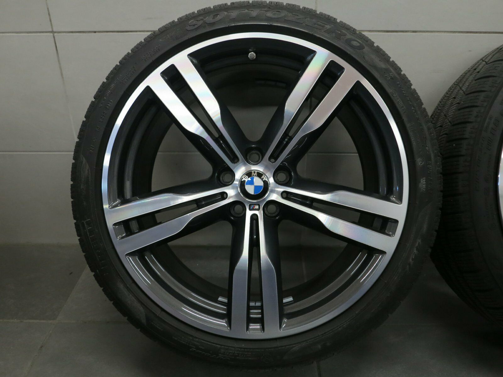 20 pouces roues d'hiver d'origine BMW Série 6 GT G32 Série 7 G11 G12 Styling M648 7850581