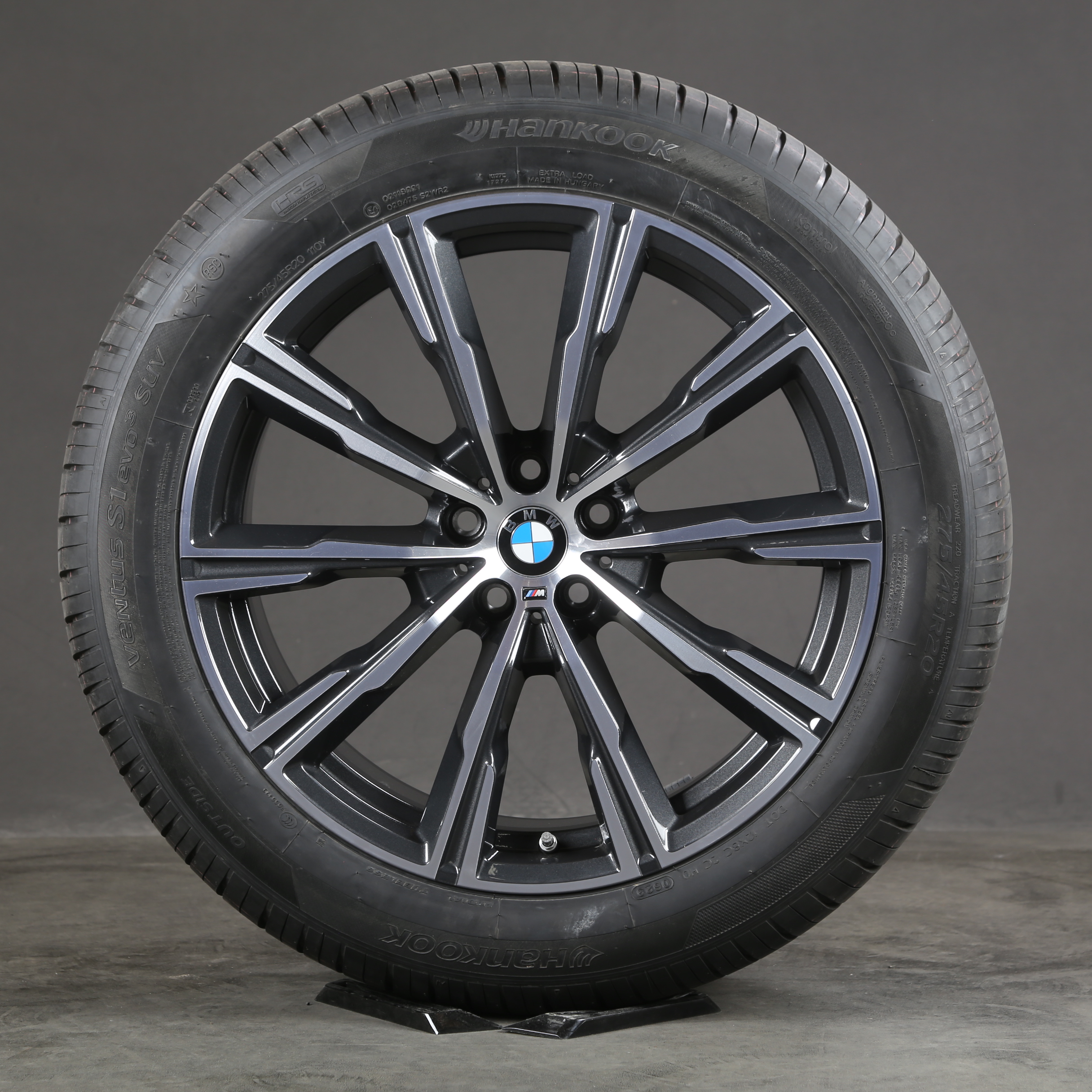 20 pouces roues d'été d'origine BMW X5 G05 X6 G06 M740 8071996 8071997 Pneus d'été