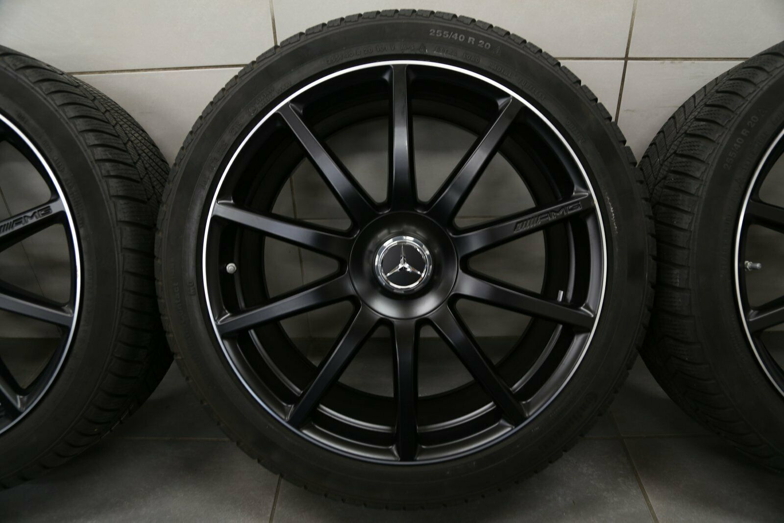 20 pouces roues d'hiver originales Mercedes S63 S65 AMG W222 C217 jantes A2224010600