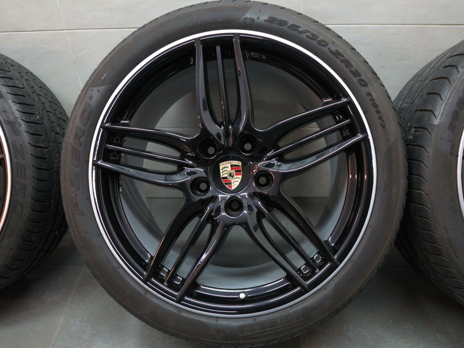 20 pouces roues d'été originales Porsche 911 991 Carrera S Sport Design II Rad