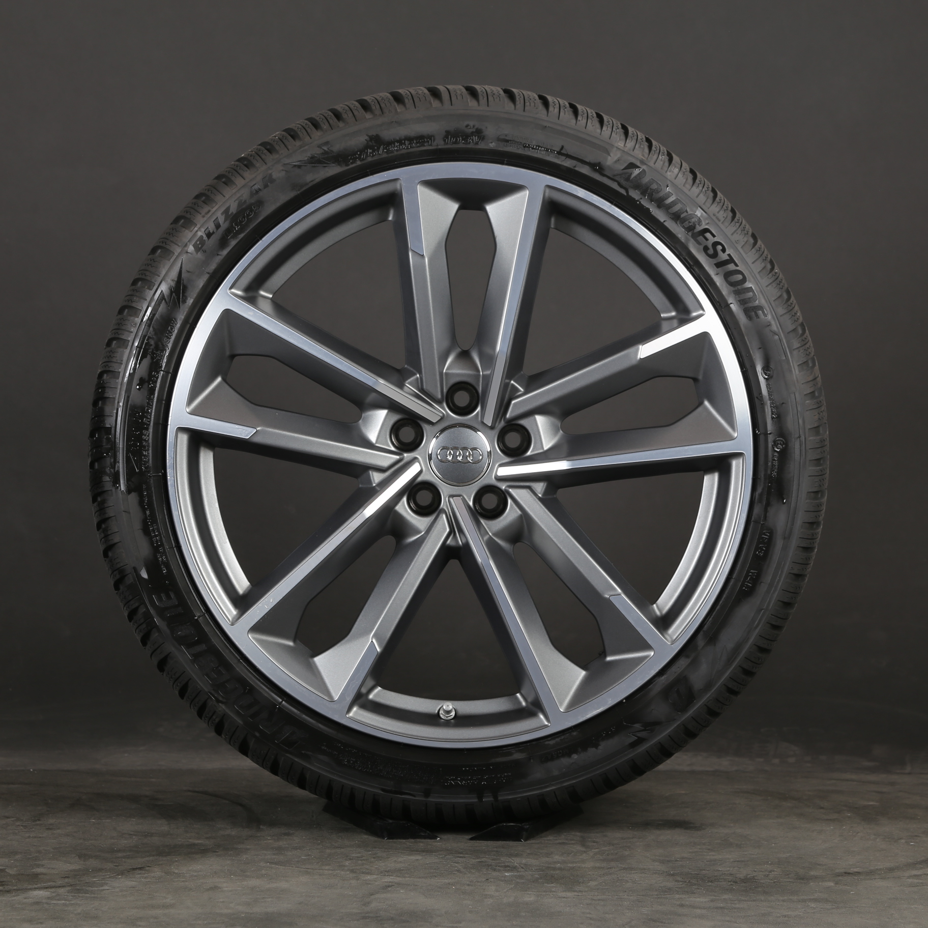 21 pouces roues d'hiver d'origine Audi A8 S8 4N 4H 4G8601025AR pneus d'hiver