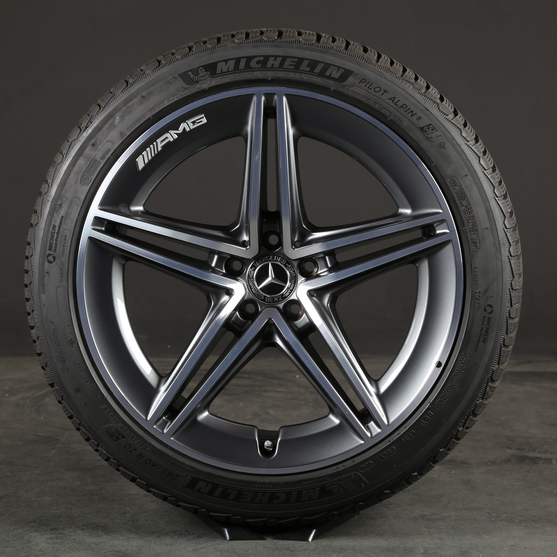 20 tommer vinterhjul originale Mercedes fælge AMG GT 43 53 63 S X290 A2904010400