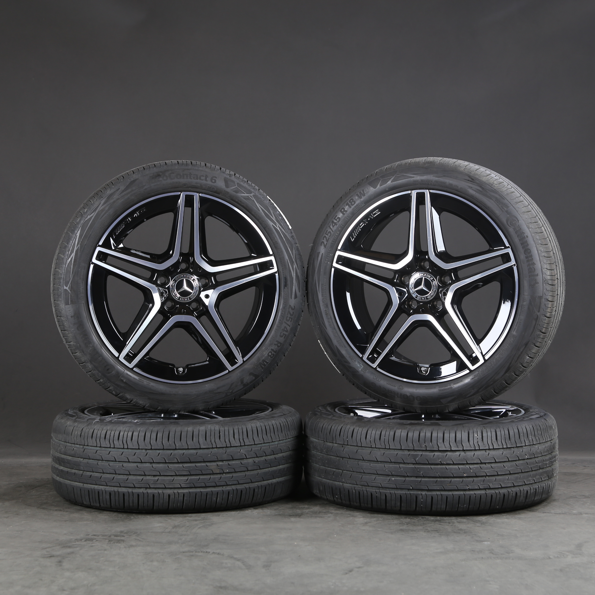 18-inch summer wheels original Mercedes A-Class W177 CLA C118 AMG A1774011500