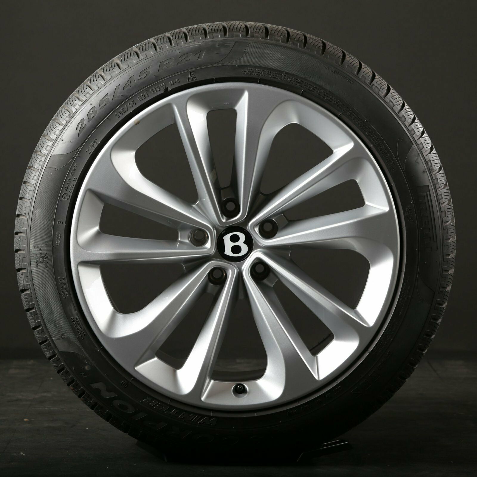 21 tommer originale vinterhjul Bentley Bentayga 4V1 alufælge 36A601025B fælge